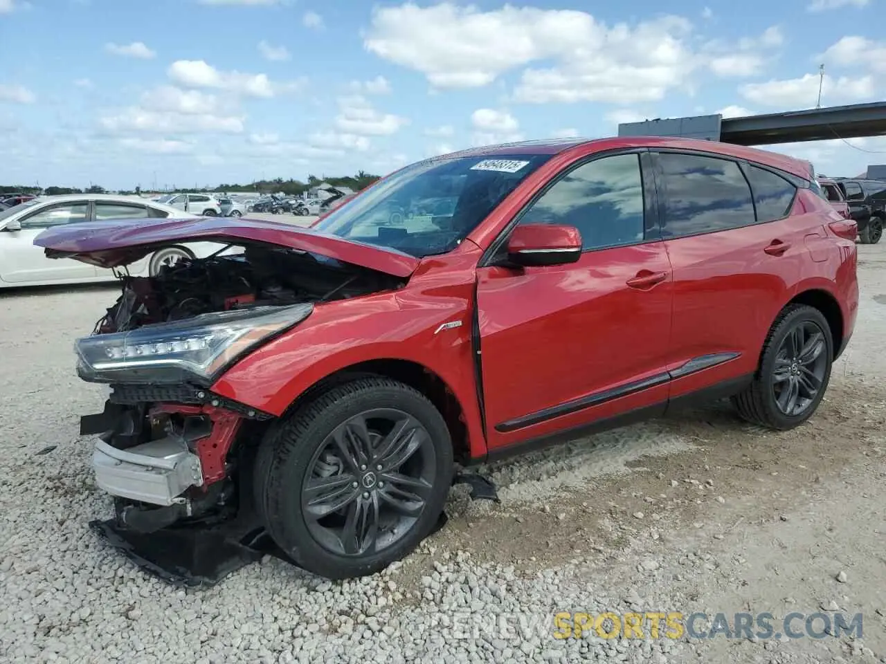 1 Photograph of a damaged car 5J8TC1H62NL002679 ACURA RDX 2022