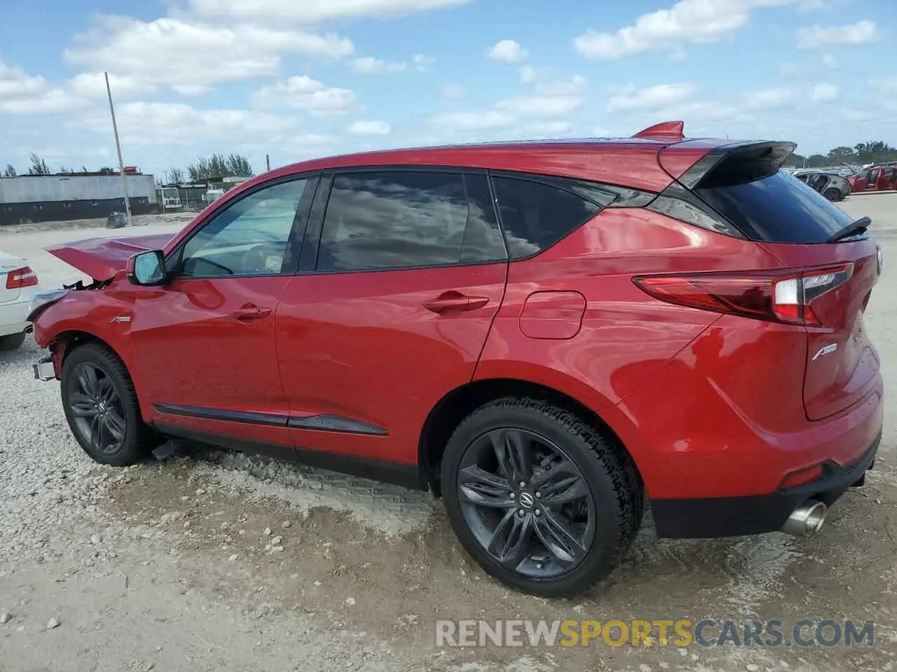 2 Photograph of a damaged car 5J8TC1H62NL002679 ACURA RDX 2022