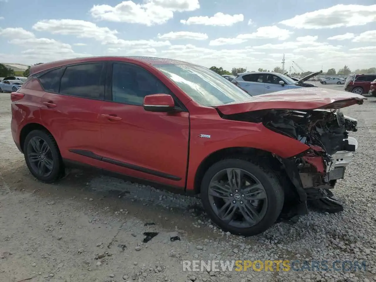 4 Photograph of a damaged car 5J8TC1H62NL002679 ACURA RDX 2022