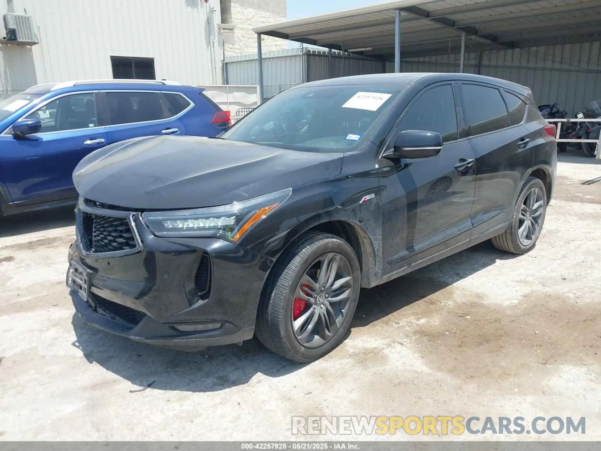 2 Photograph of a damaged car 5J8TC1H6XNL006589 ACURA RDX 2022