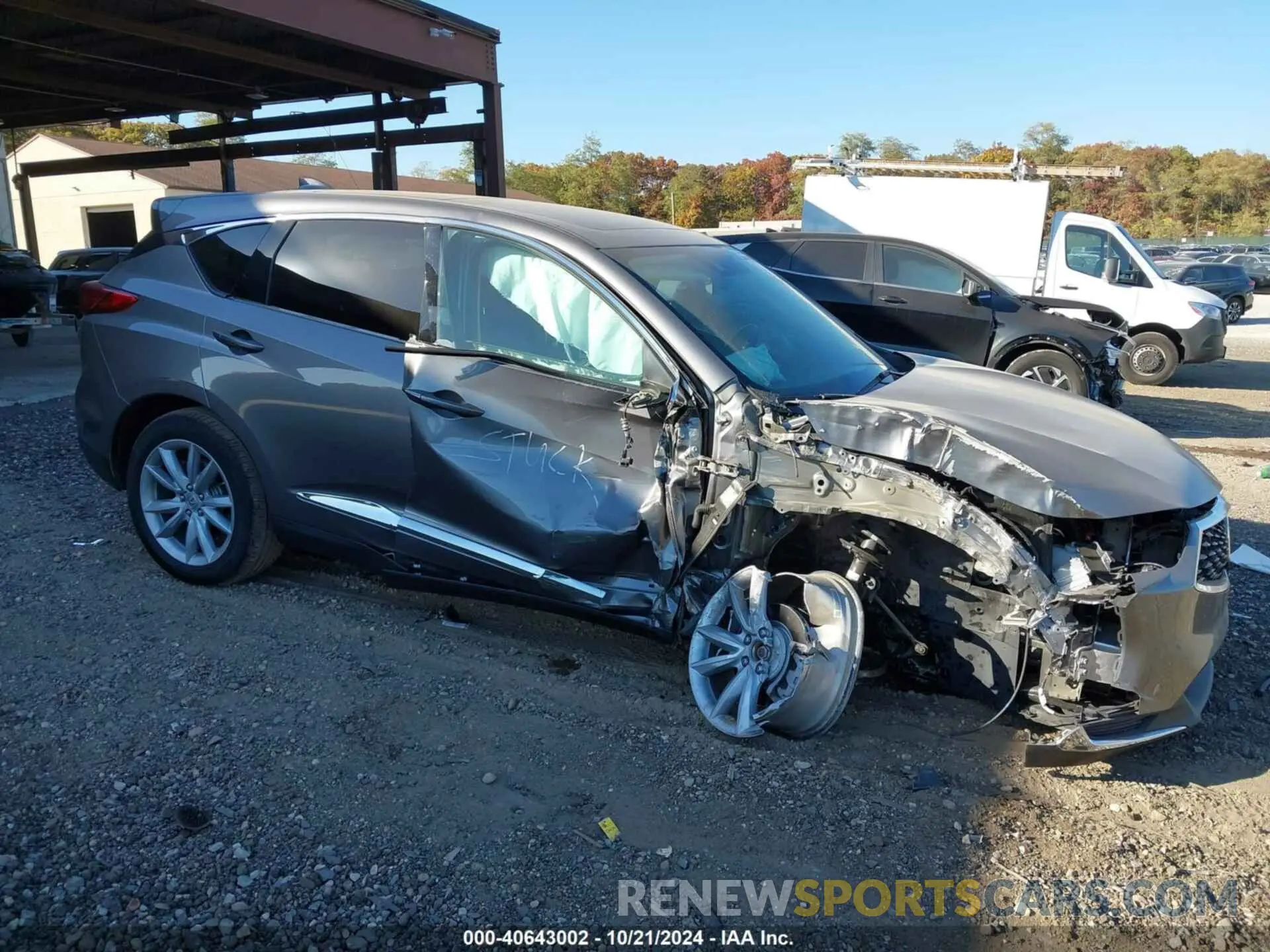 1 Photograph of a damaged car 5J8TC2H33NL002038 ACURA RDX 2022