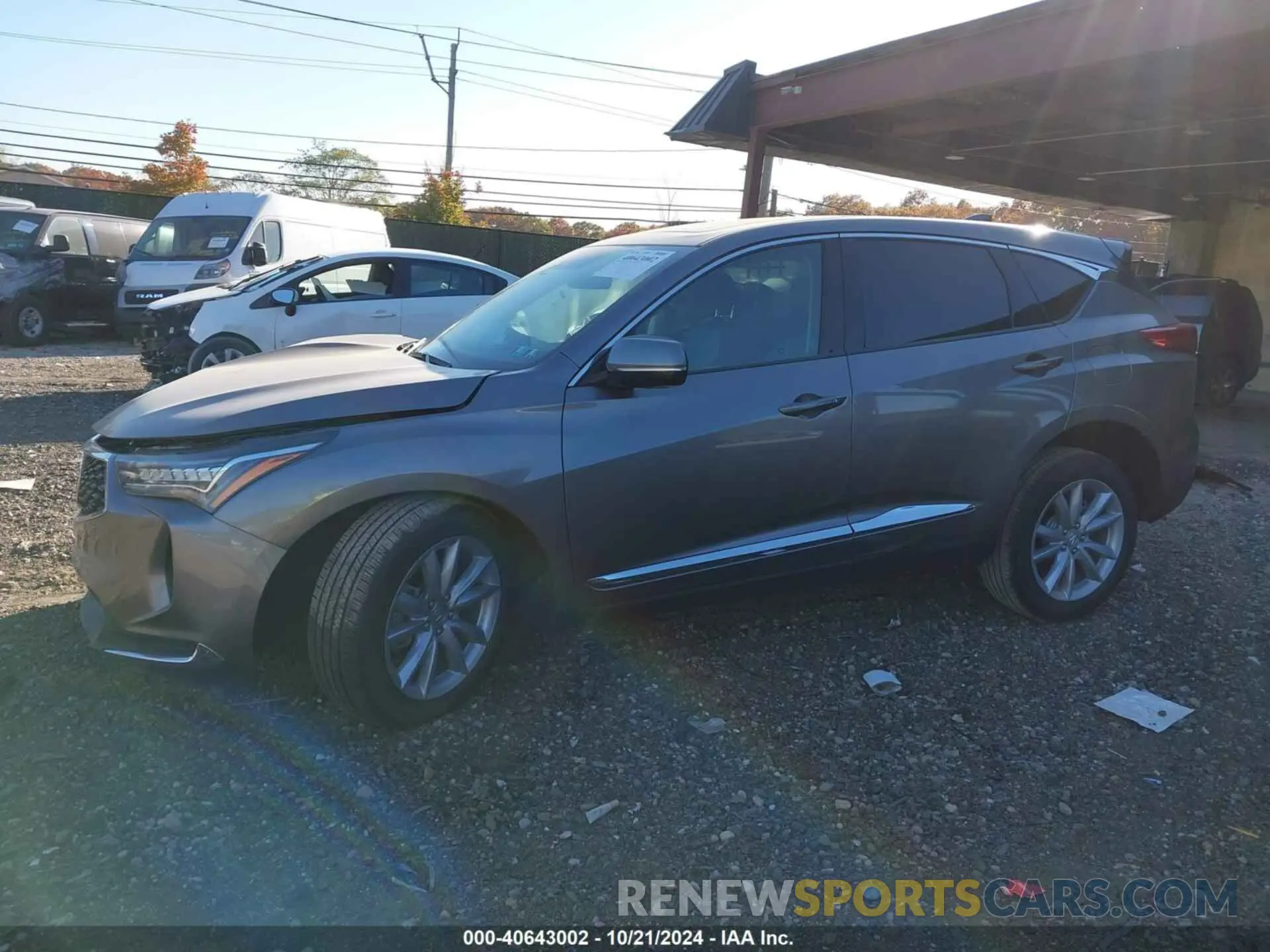 2 Photograph of a damaged car 5J8TC2H33NL002038 ACURA RDX 2022