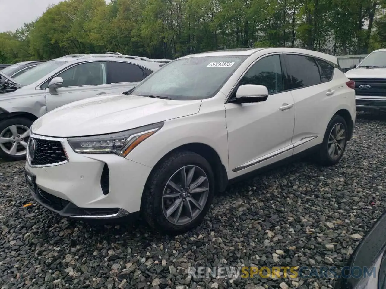 1 Photograph of a damaged car 5J8TC2H50NL017632 ACURA RDX 2022