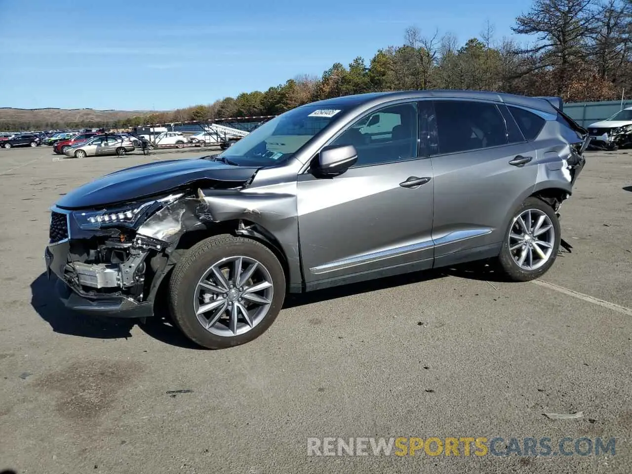 1 Photograph of a damaged car 5J8TC2H56NL010393 ACURA RDX 2022