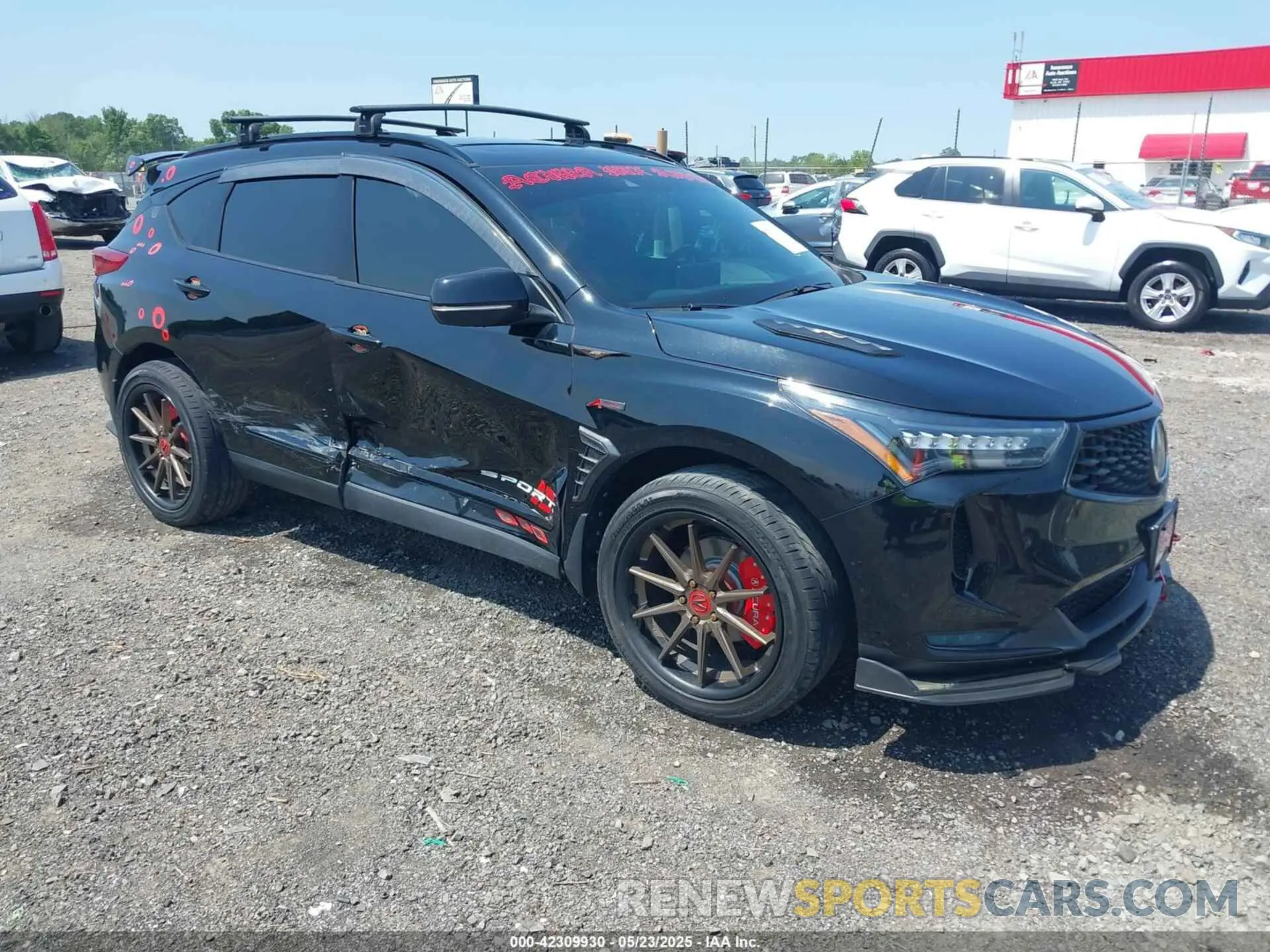 1 Photograph of a damaged car 5J8TC2H81NL001126 ACURA RDX 2022