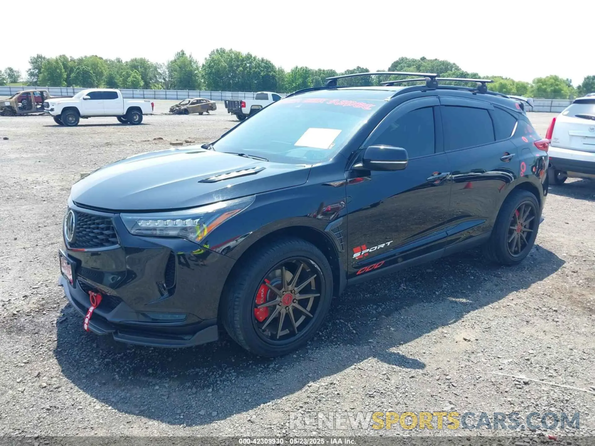 2 Photograph of a damaged car 5J8TC2H81NL001126 ACURA RDX 2022