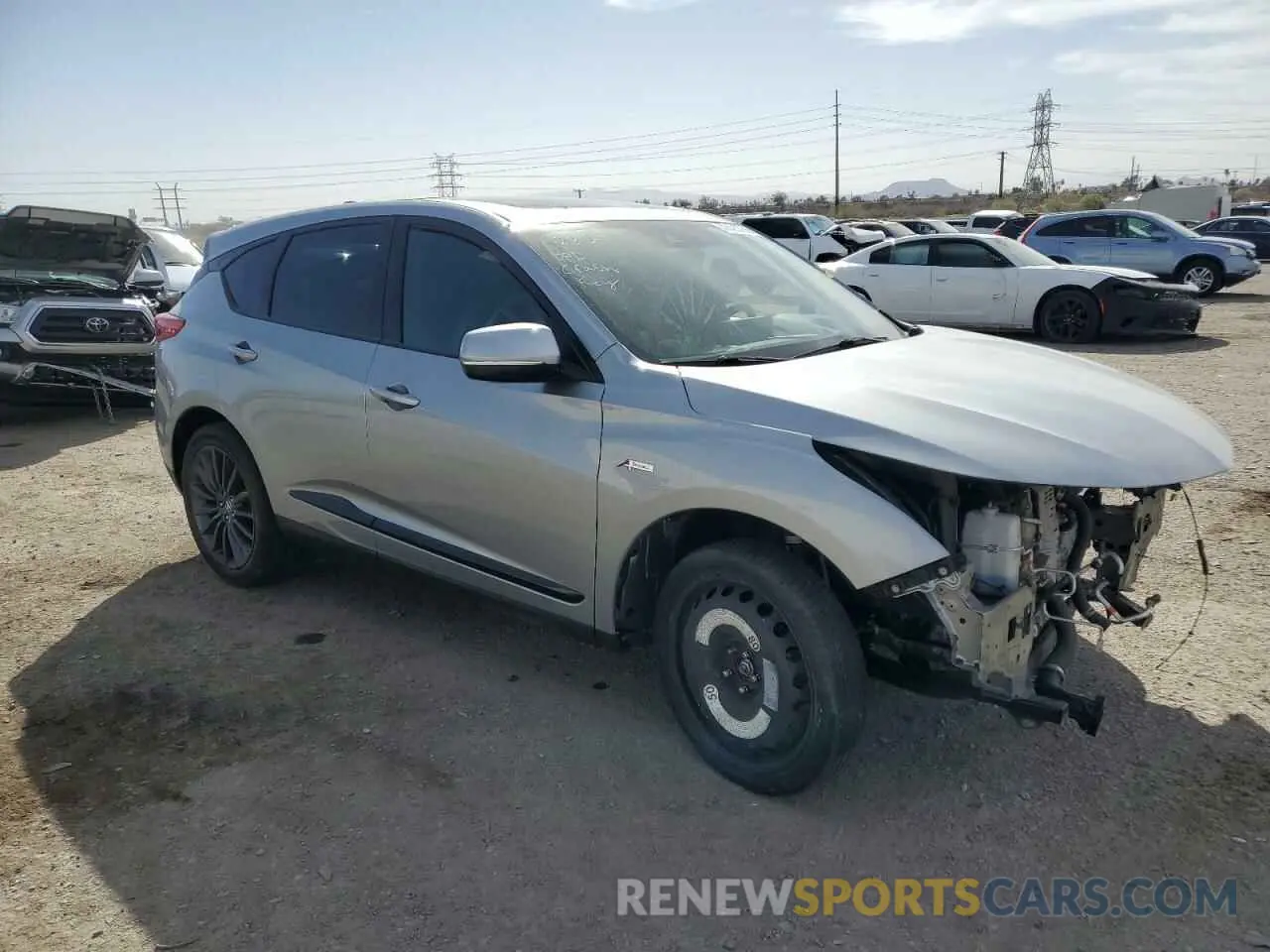4 Photograph of a damaged car 5J8TC2H81NL003927 ACURA RDX 2022