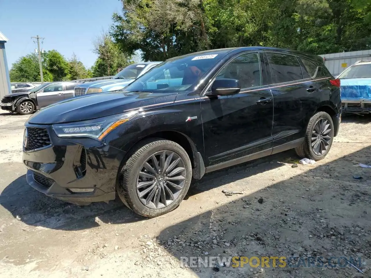1 Photograph of a damaged car 5J8TC2H83NL014234 ACURA RDX 2022
