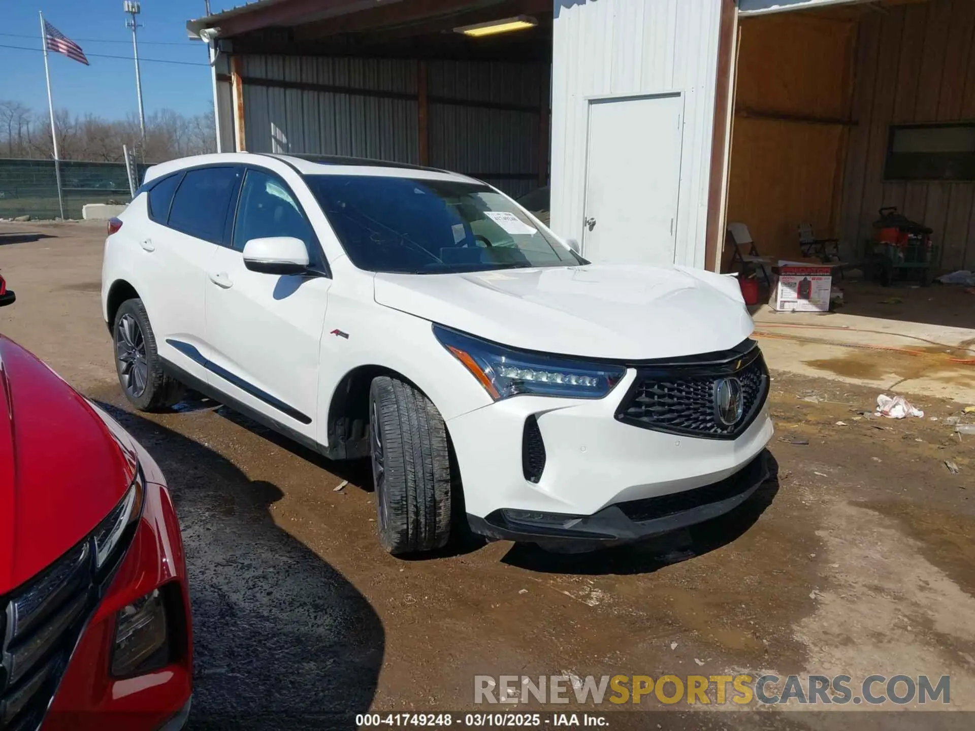 1 Photograph of a damaged car 5J8TC2H88NL001219 ACURA RDX 2022
