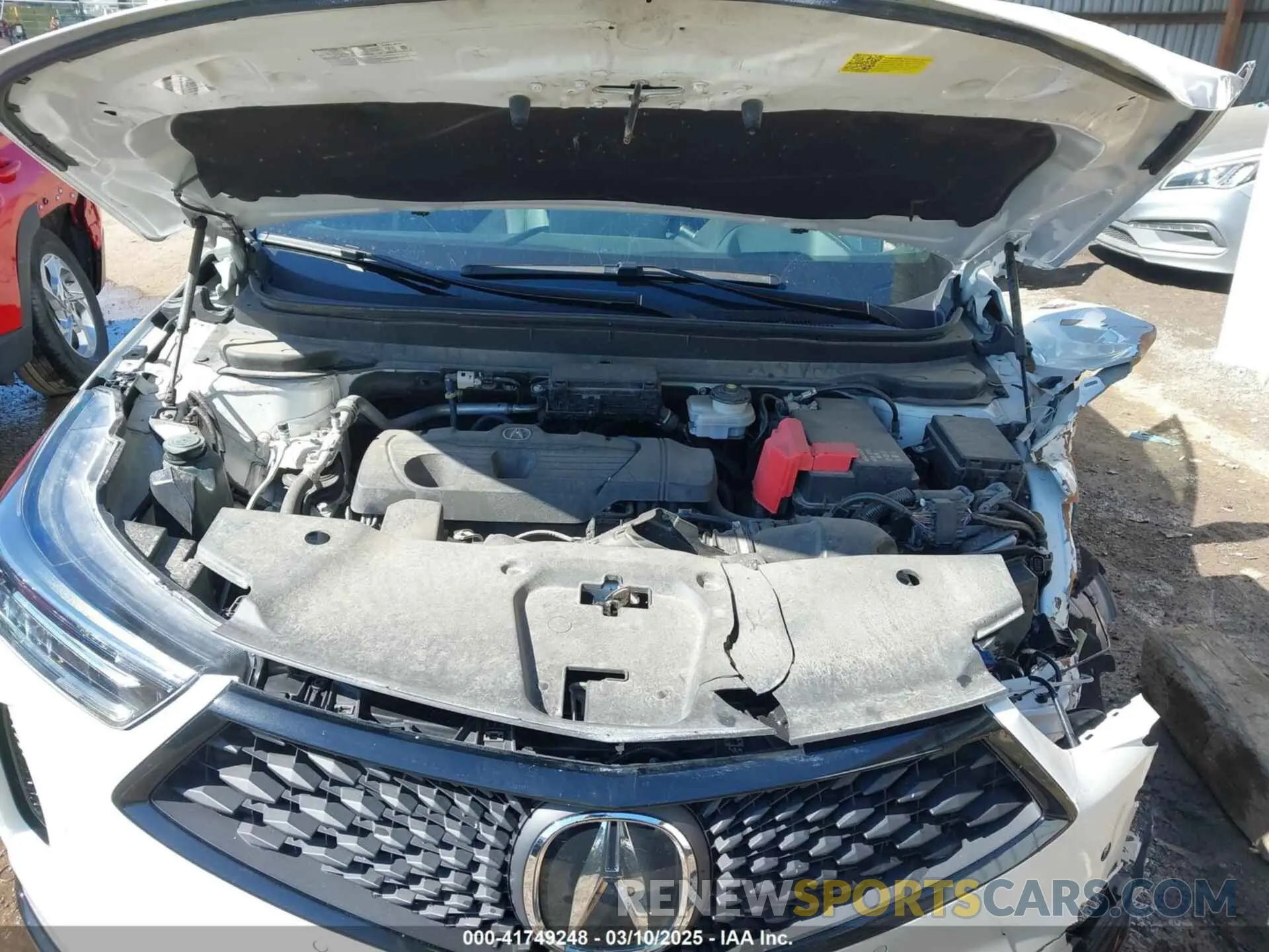 10 Photograph of a damaged car 5J8TC2H88NL001219 ACURA RDX 2022