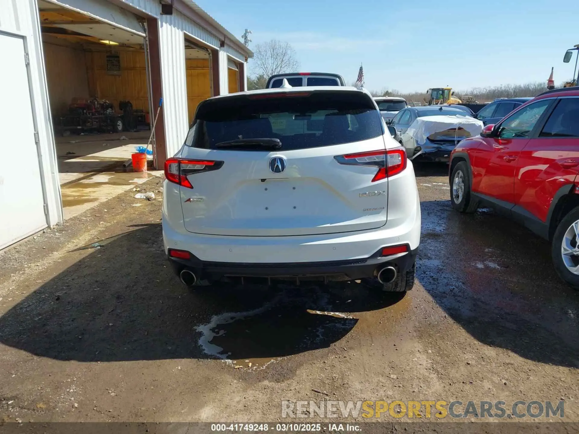 16 Photograph of a damaged car 5J8TC2H88NL001219 ACURA RDX 2022