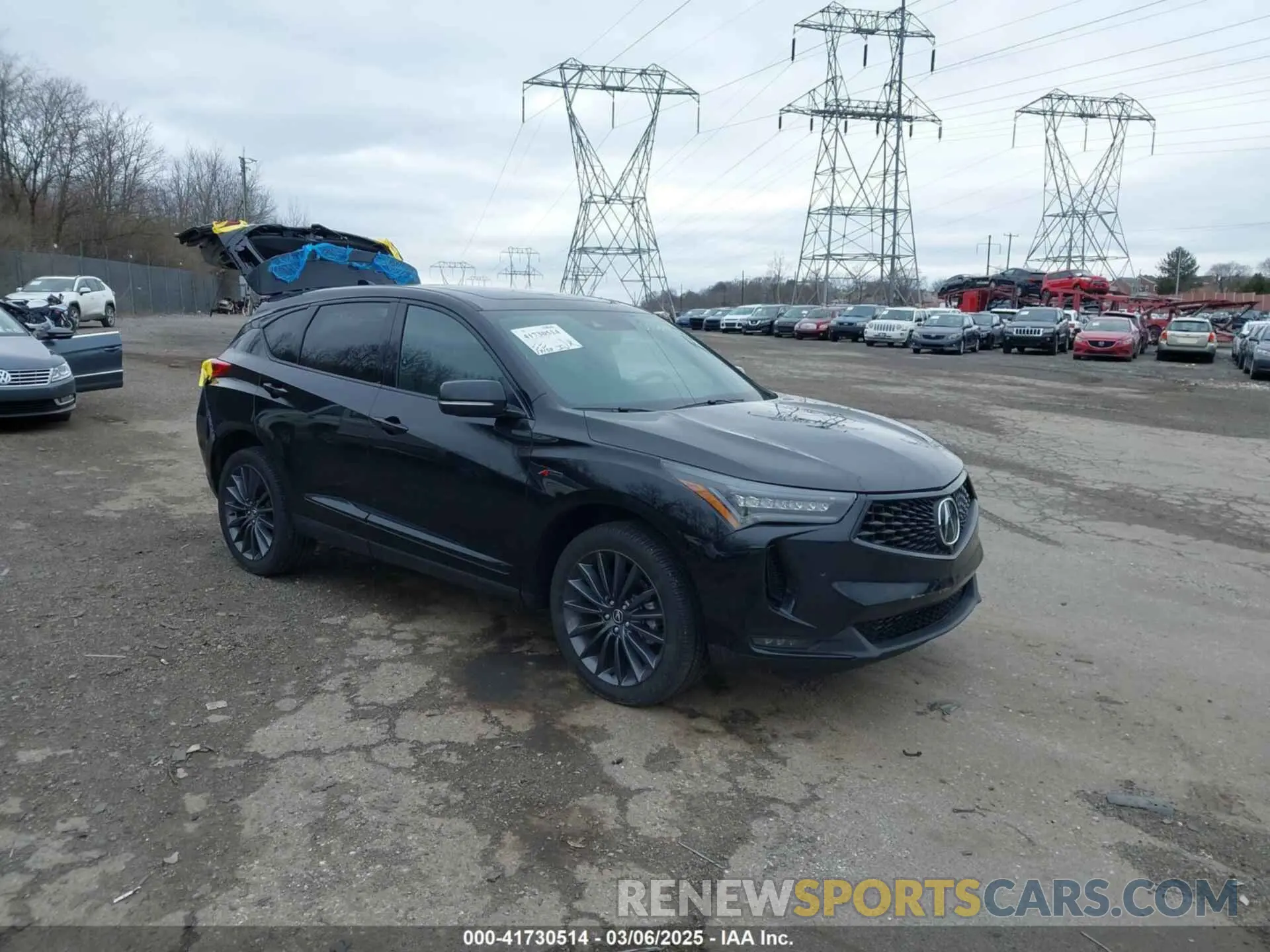 1 Photograph of a damaged car 5J8TC2H88NL006548 ACURA RDX 2022