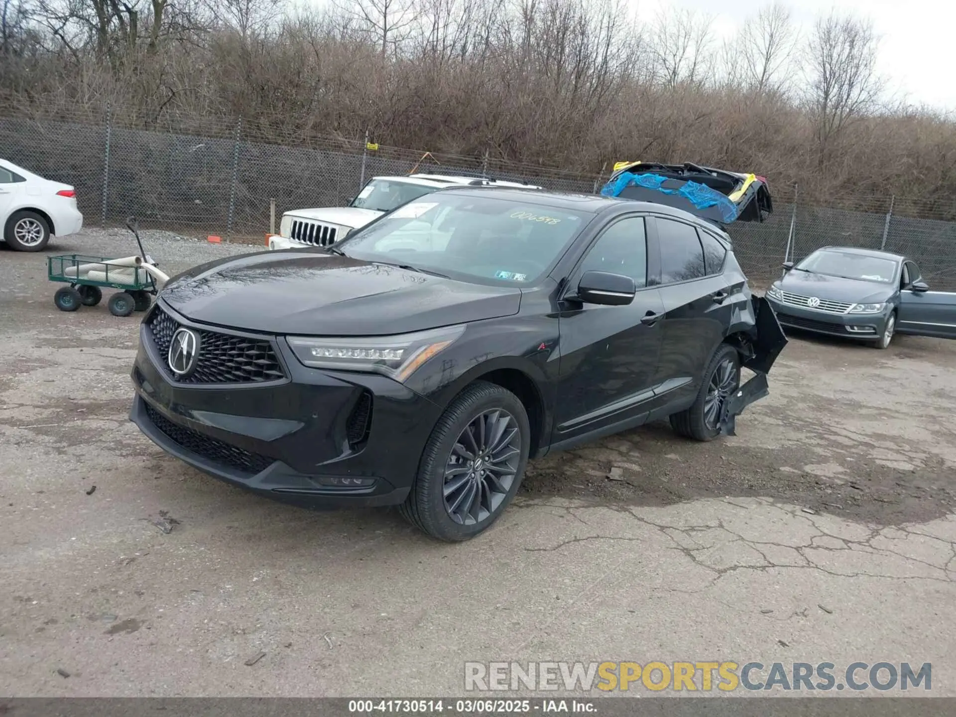 2 Photograph of a damaged car 5J8TC2H88NL006548 ACURA RDX 2022