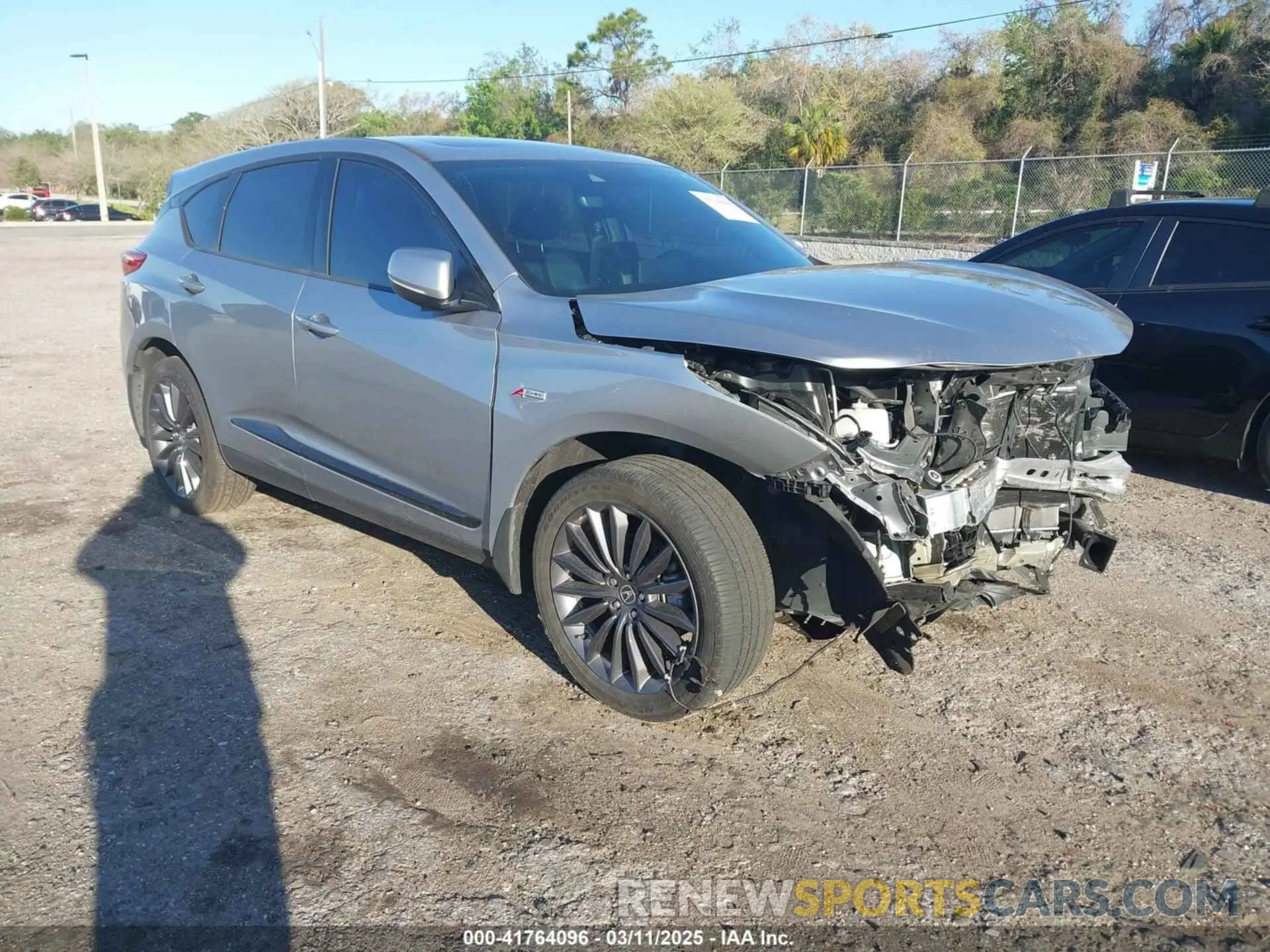 1 Photograph of a damaged car 5J8TC2H89NL000578 ACURA RDX 2022