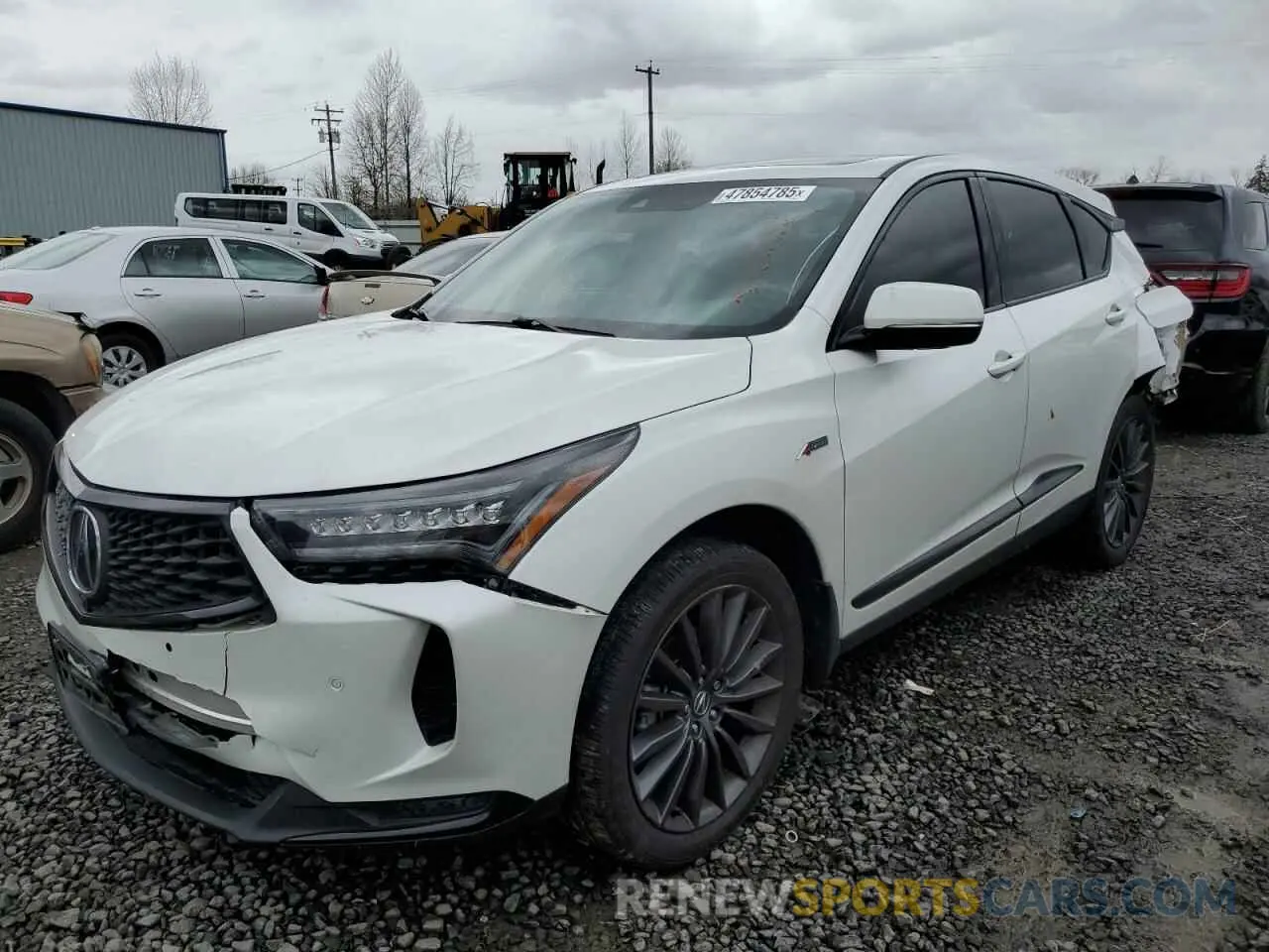 1 Photograph of a damaged car 5J8TC2H89NL009202 ACURA RDX 2022