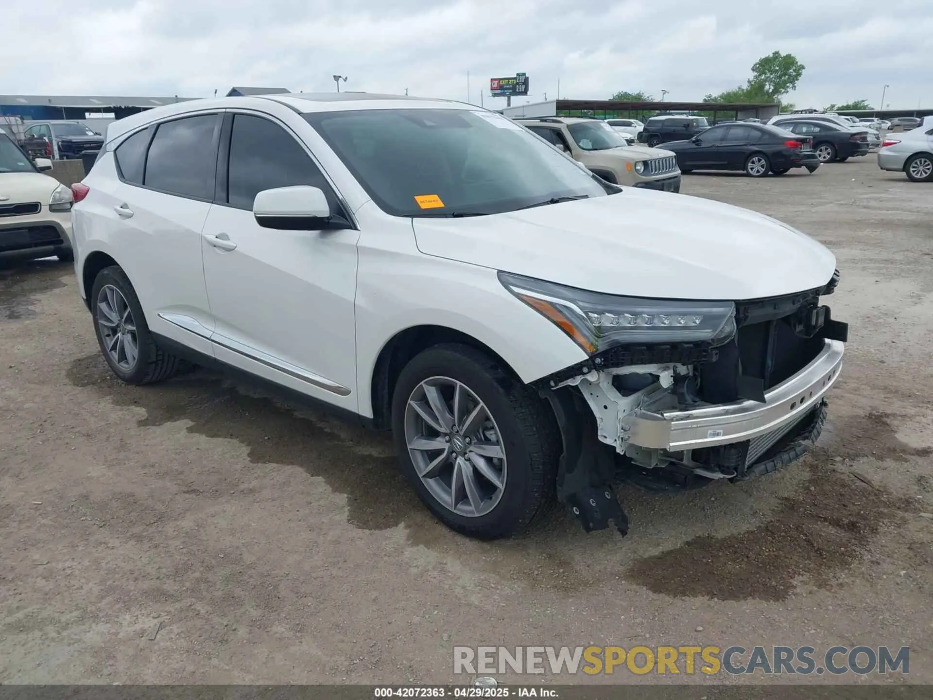 1 Photograph of a damaged car 5J8TC1H50PL006983 ACURA RDX 2023