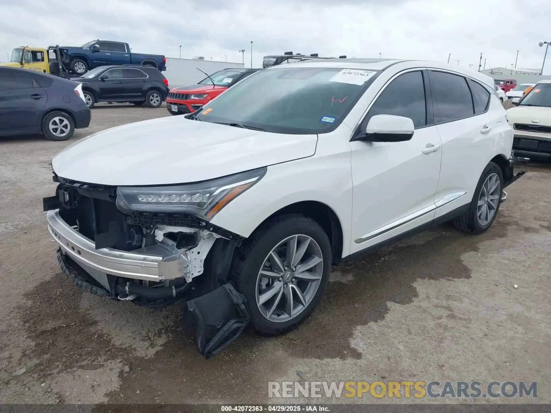 2 Photograph of a damaged car 5J8TC1H50PL006983 ACURA RDX 2023