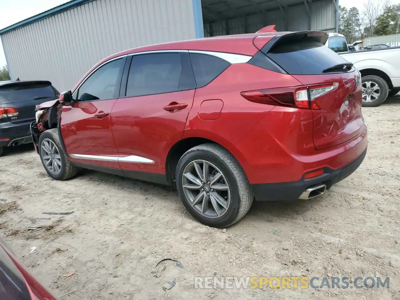 2 Photograph of a damaged car 5J8TC1H53PL009053 ACURA RDX 2023
