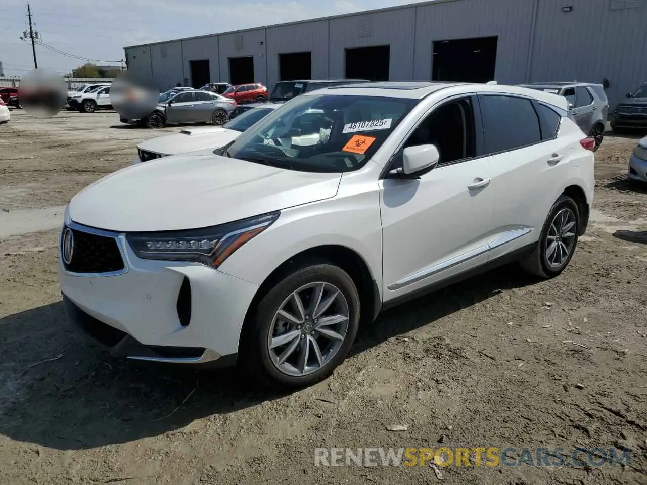 1 Photograph of a damaged car 5J8TC1H53PL009246 ACURA RDX 2023