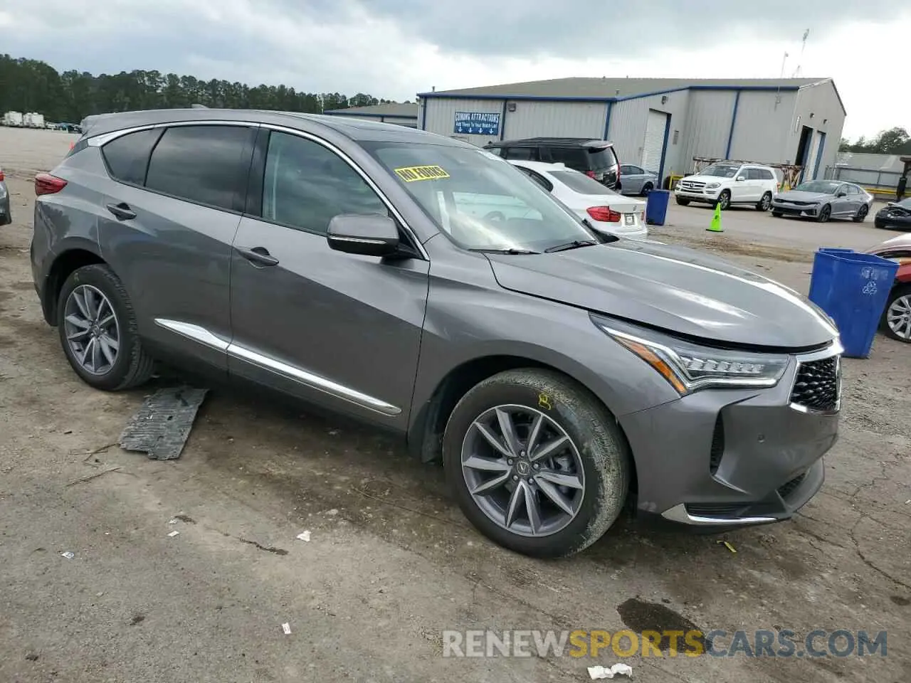 4 Photograph of a damaged car 5J8TC1H54PL000023 ACURA RDX 2023