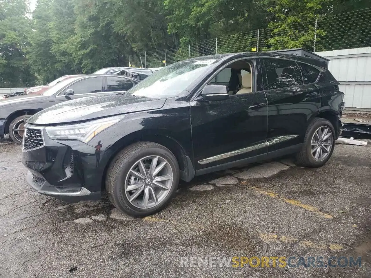 1 Photograph of a damaged car 5J8TC1H54PL009787 ACURA RDX 2023
