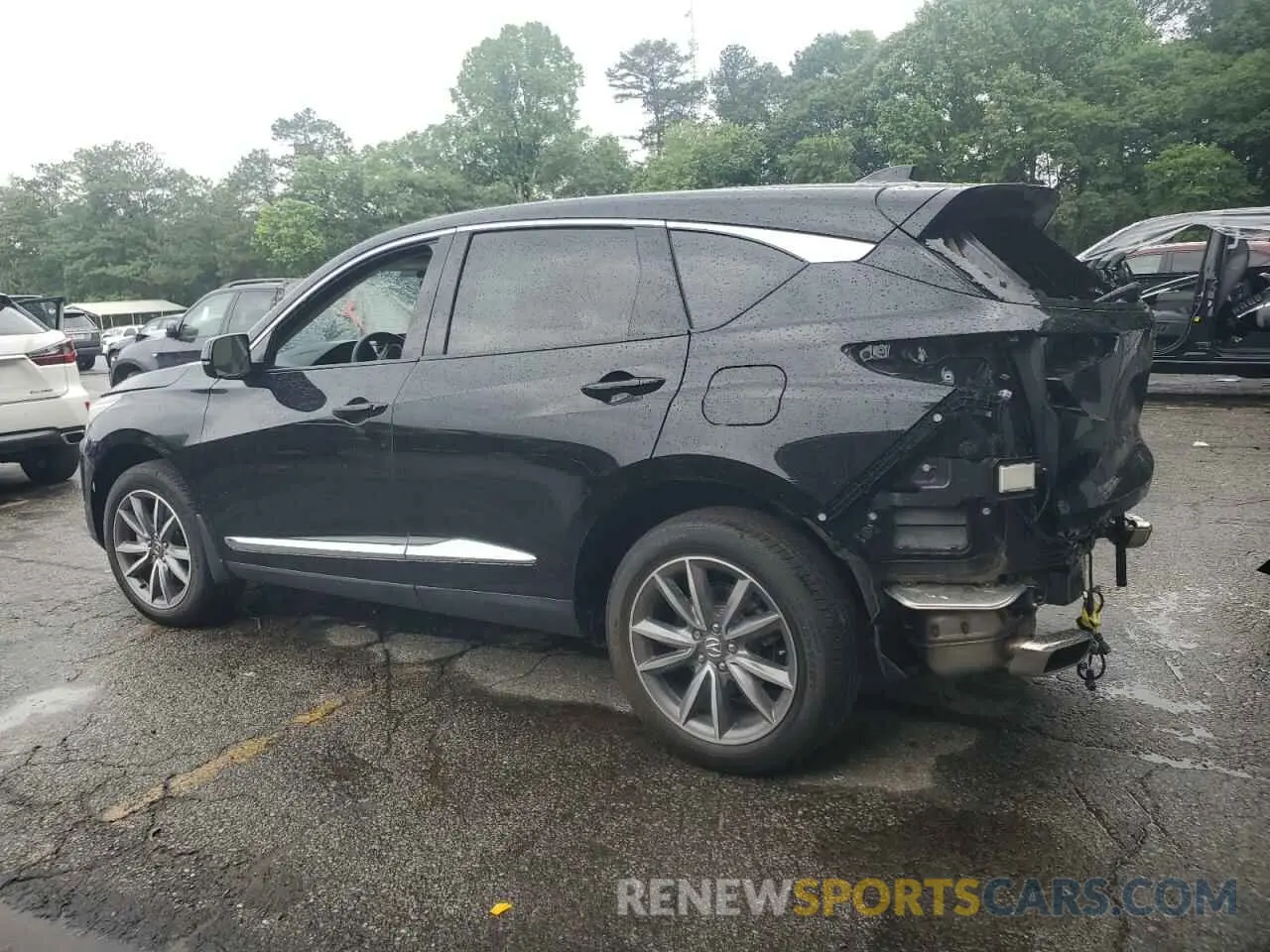 2 Photograph of a damaged car 5J8TC1H54PL009787 ACURA RDX 2023