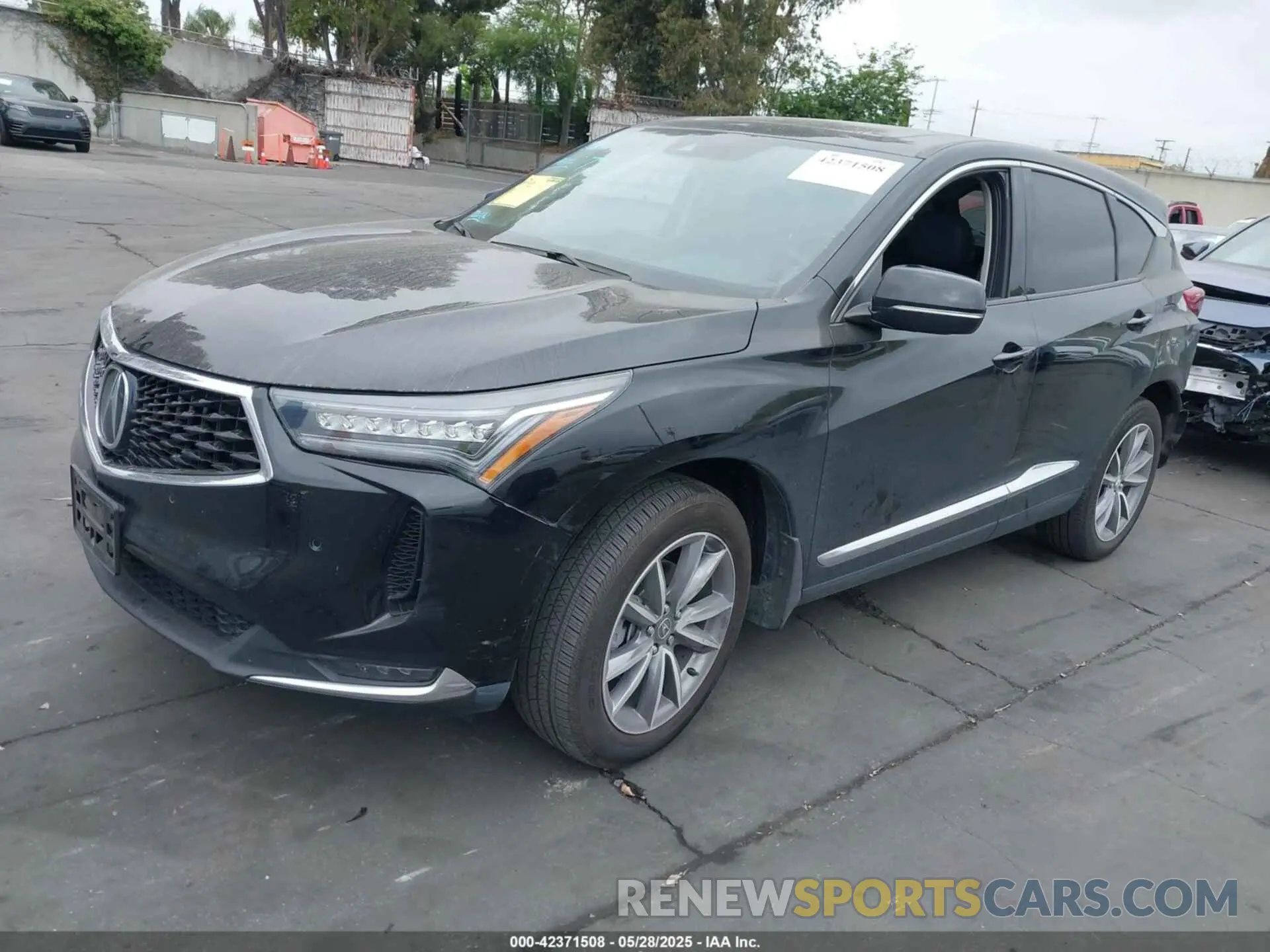 2 Photograph of a damaged car 5J8TC1H56PL000069 ACURA RDX 2023