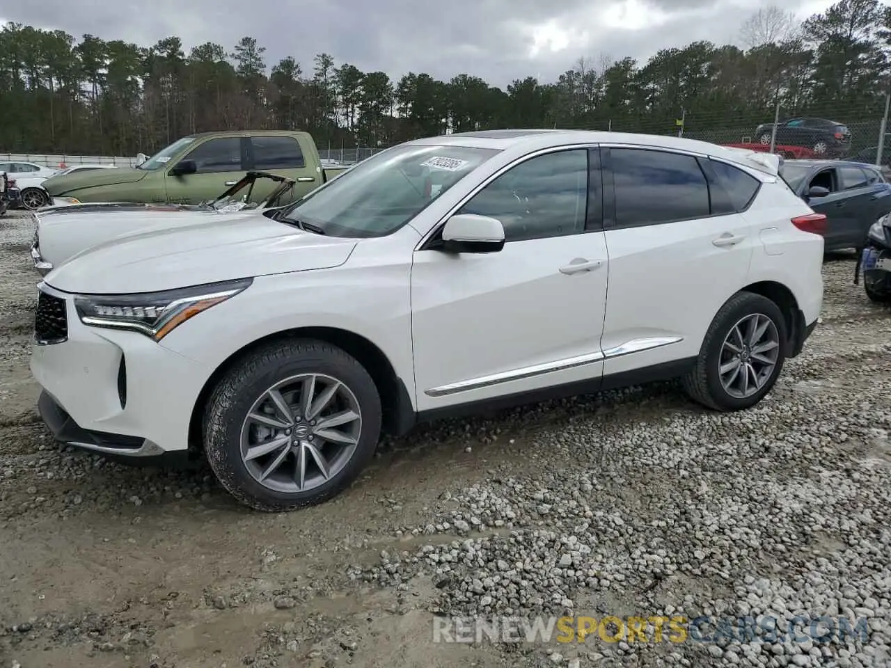 1 Photograph of a damaged car 5J8TC1H57PL010481 ACURA RDX 2023