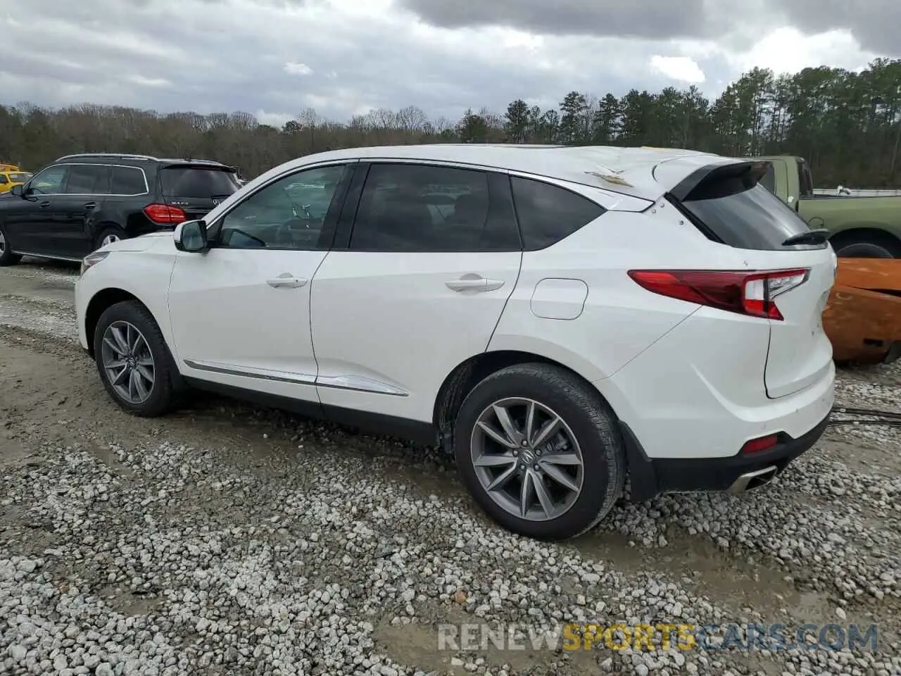 2 Photograph of a damaged car 5J8TC1H57PL010481 ACURA RDX 2023