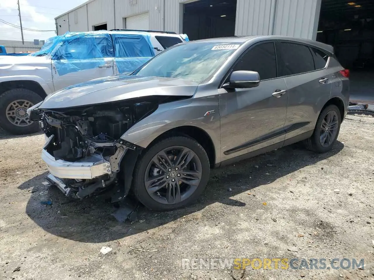 1 Photograph of a damaged car 5J8TC1H67PL006388 ACURA RDX 2023