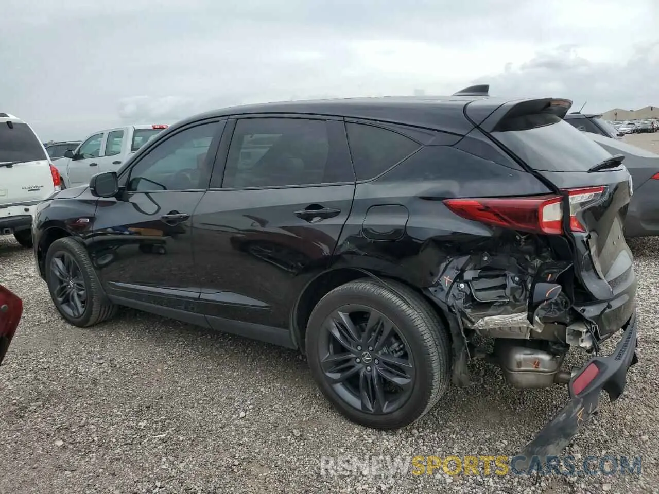 2 Photograph of a damaged car 5J8TC1H68PL007274 ACURA RDX 2023