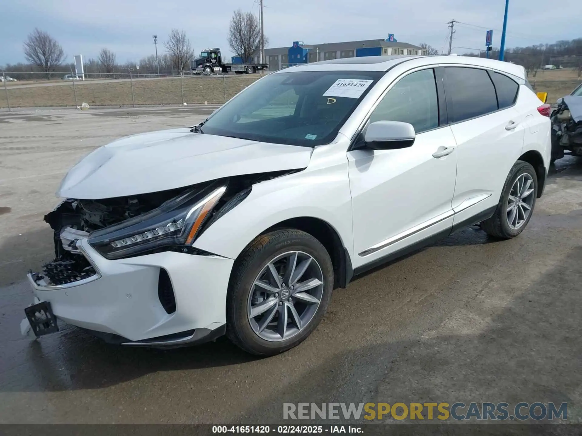2 Photograph of a damaged car 5J8TC2H50PL000526 ACURA RDX 2023