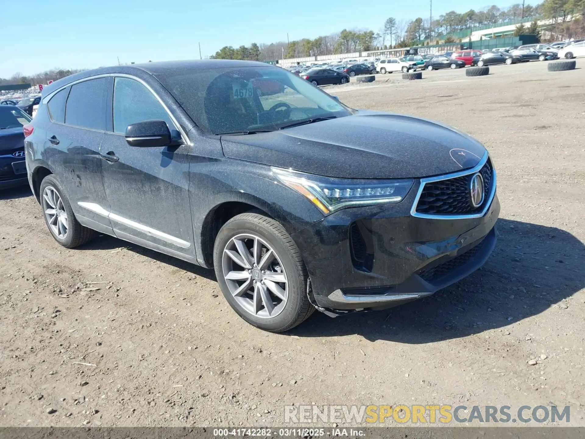 1 Photograph of a damaged car 5J8TC2H5XPL022727 ACURA RDX 2023