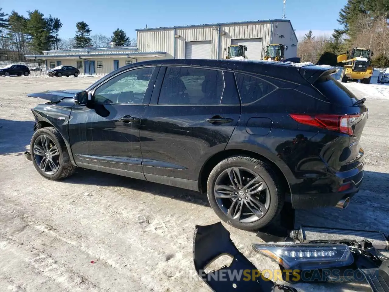 2 Photograph of a damaged car 5J8TC2H62PL006904 ACURA RDX 2023