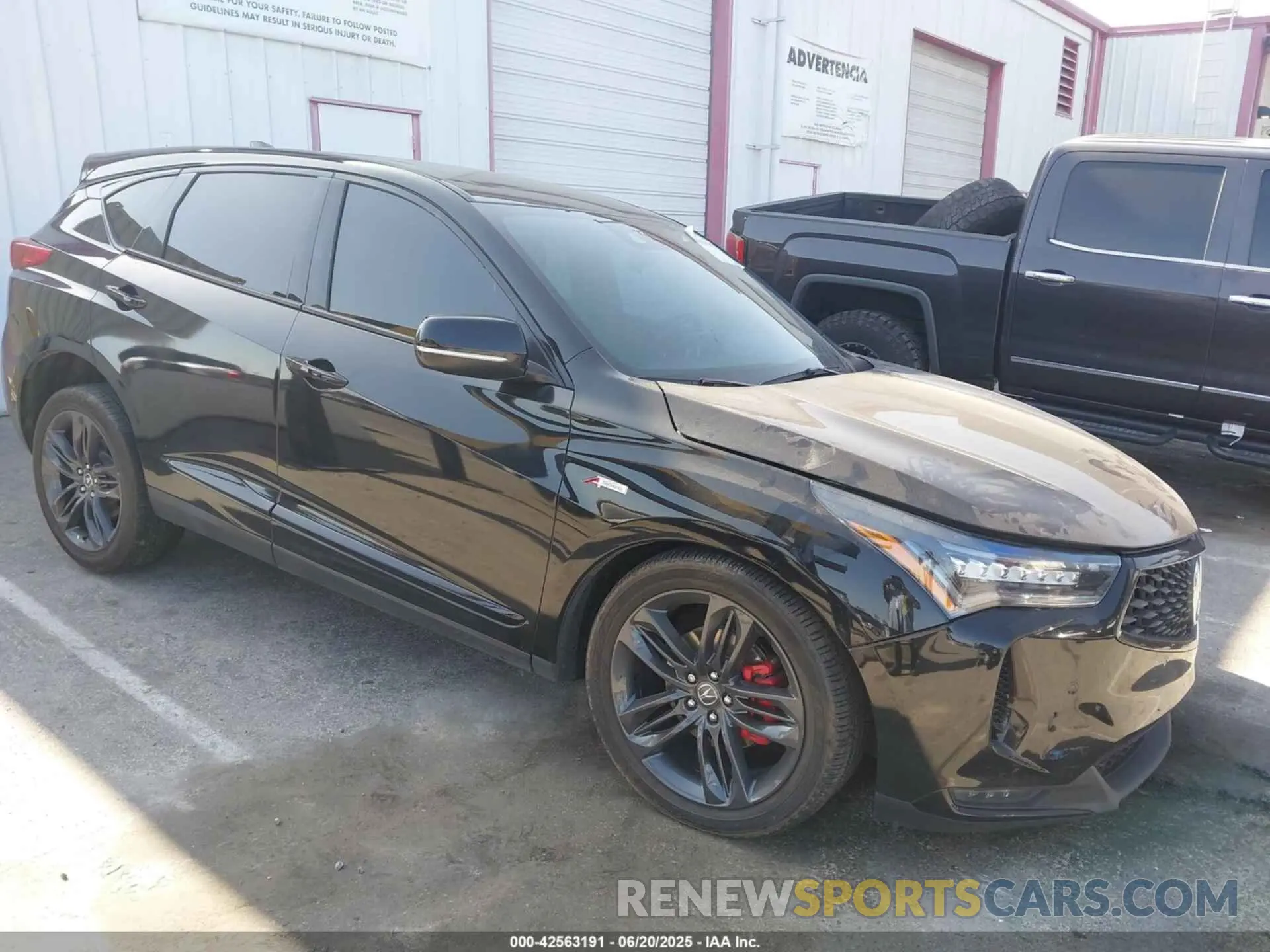 1 Photograph of a damaged car 5J8TC2H68PL002081 ACURA RDX 2023