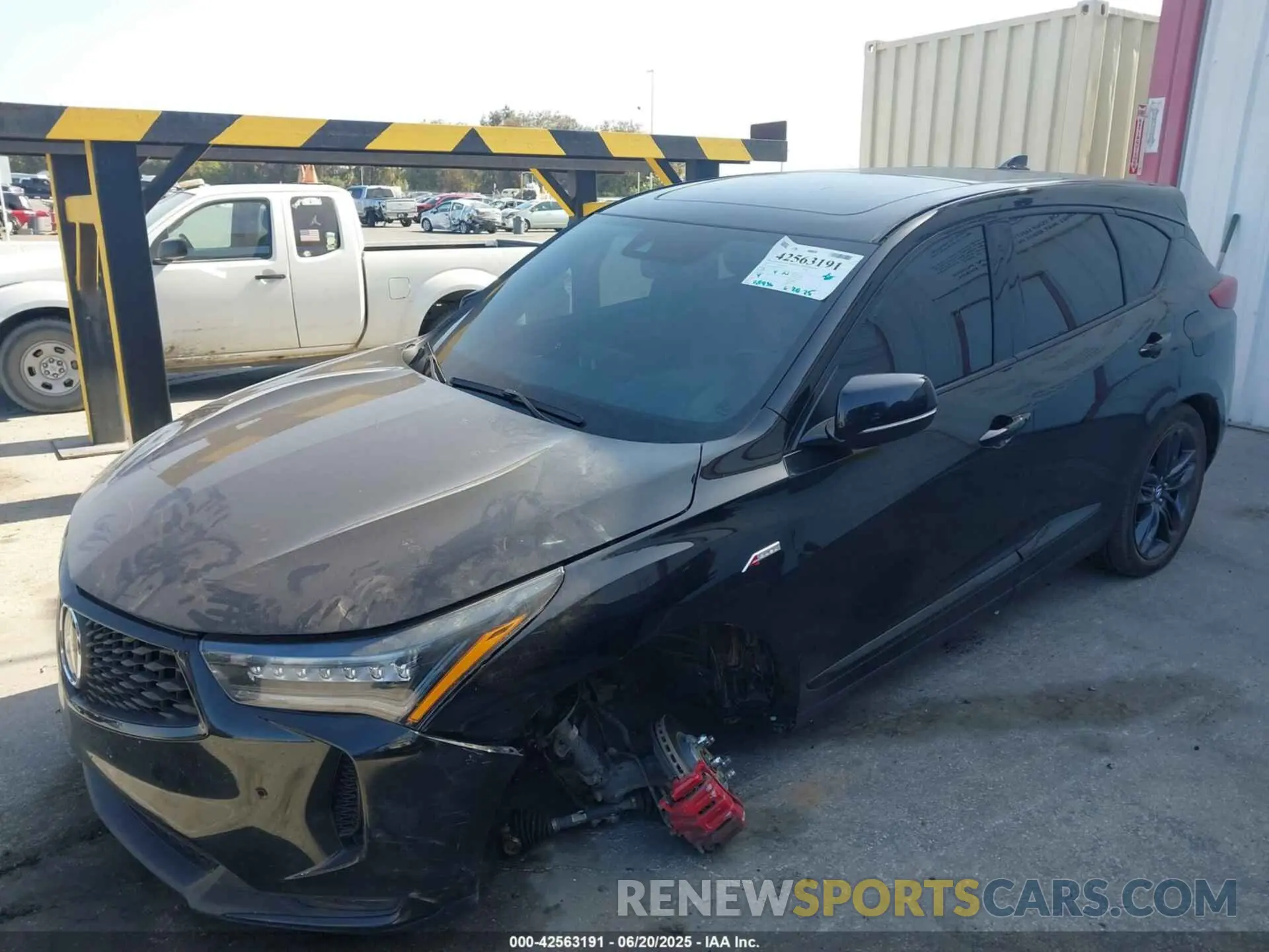 2 Photograph of a damaged car 5J8TC2H68PL002081 ACURA RDX 2023