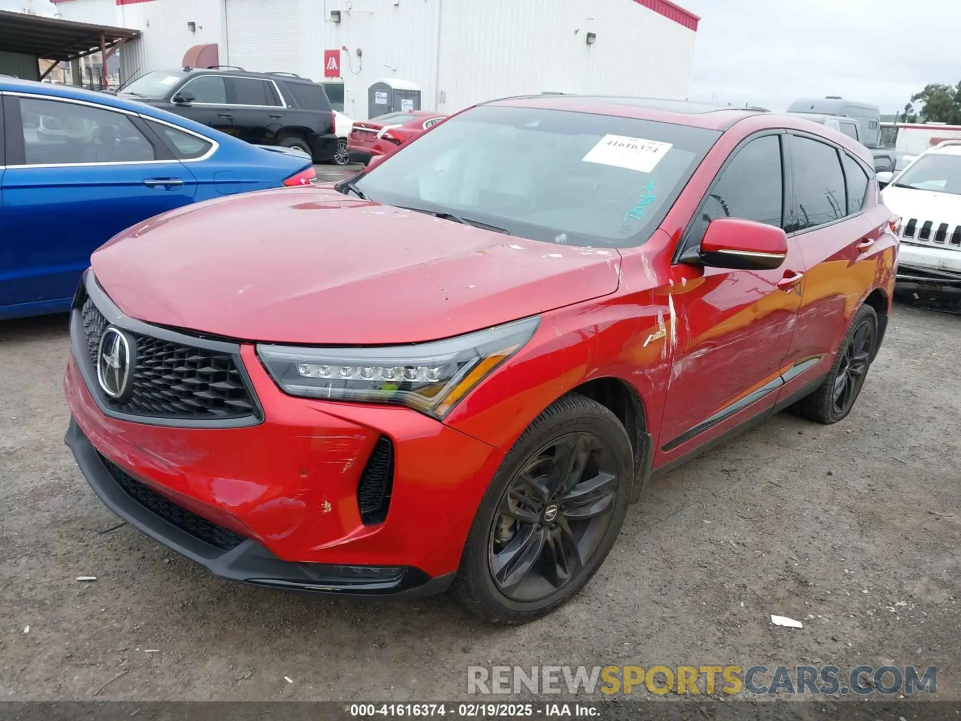 2 Photograph of a damaged car 5J8TC2H69PL000467 ACURA RDX 2023