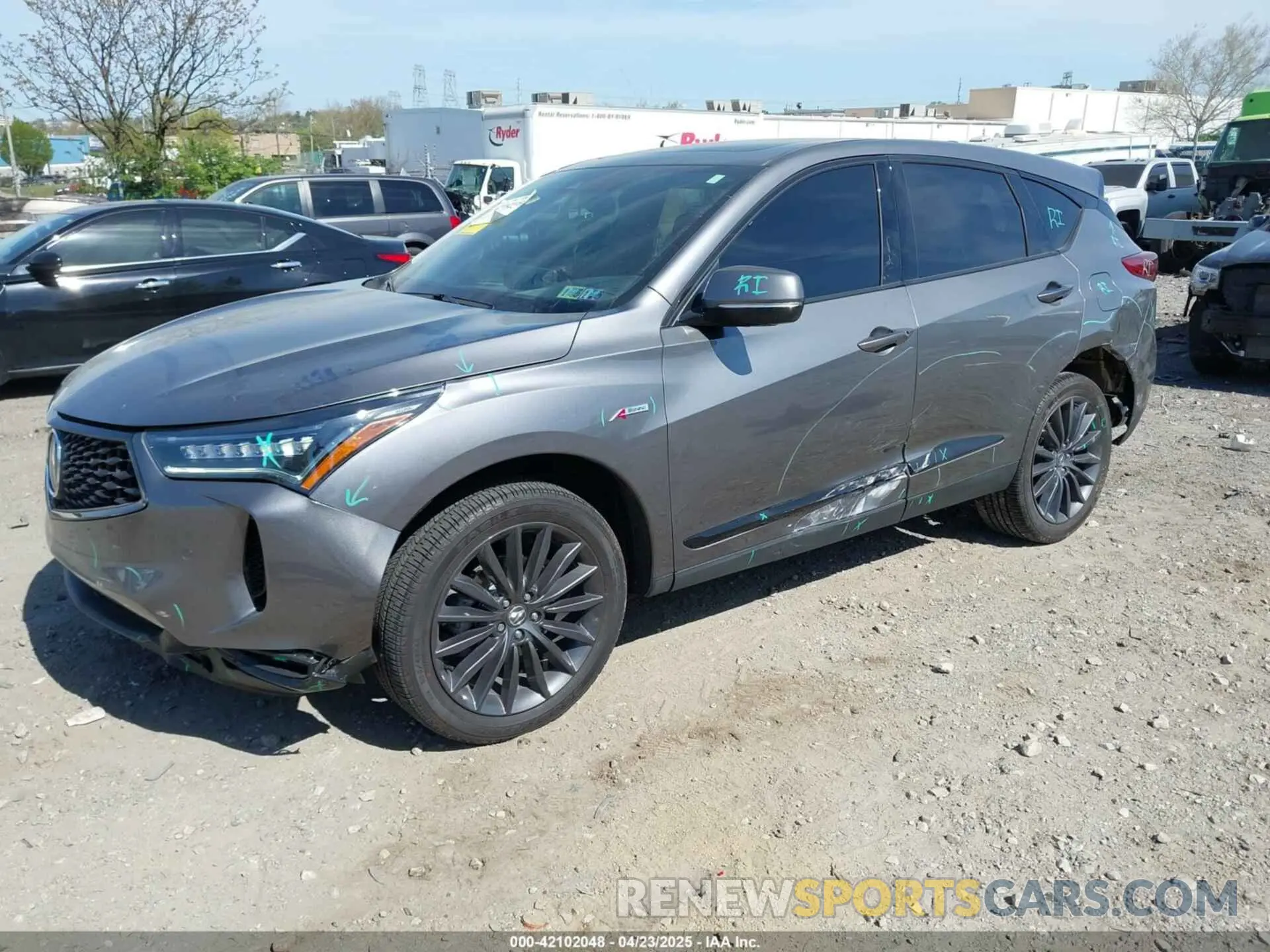 2 Photograph of a damaged car 5J8TC2H8XPL013018 ACURA RDX 2023