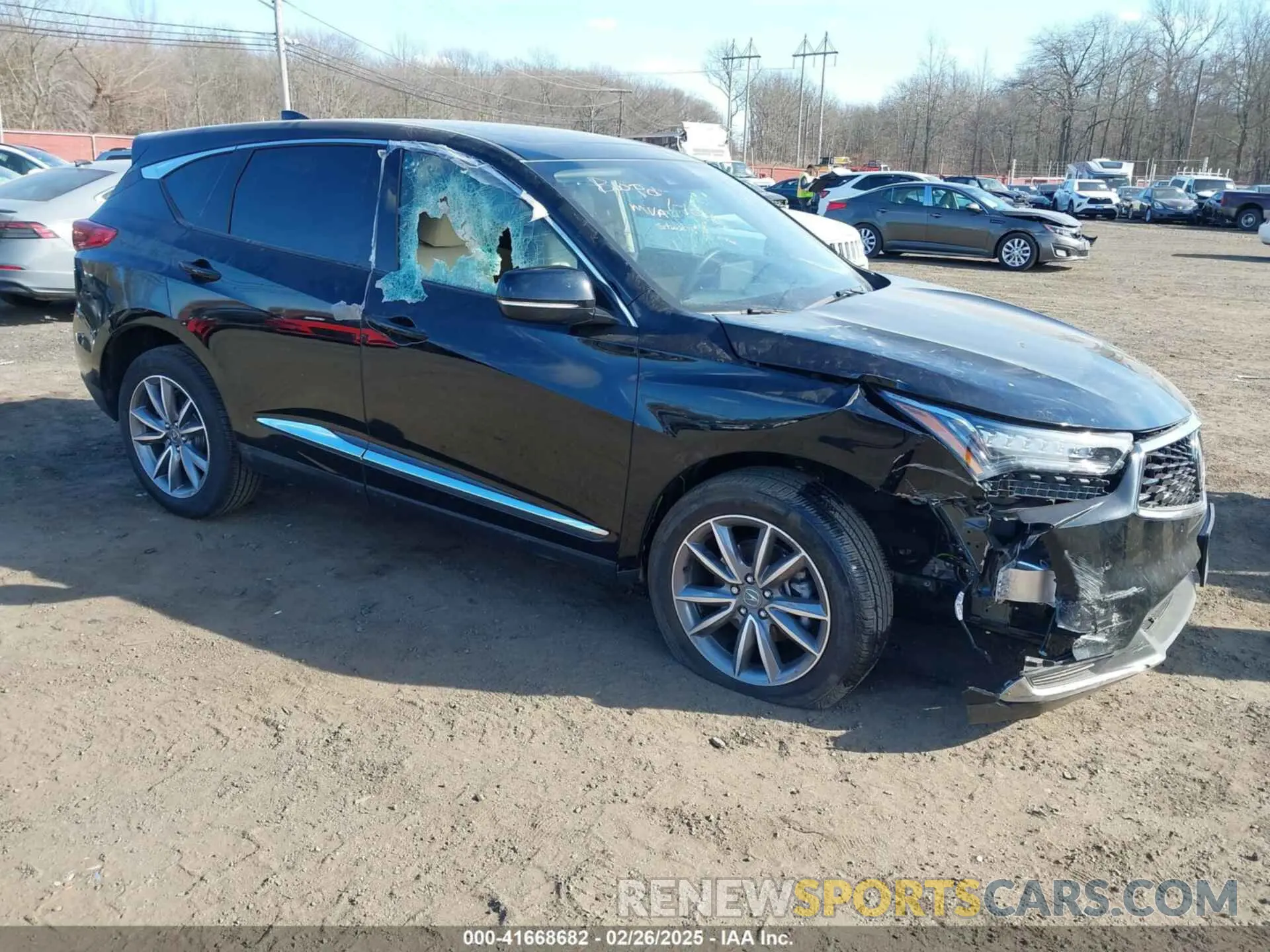 1 Photograph of a damaged car 5J8TC2H53RL003214 ACURA RDX 2024