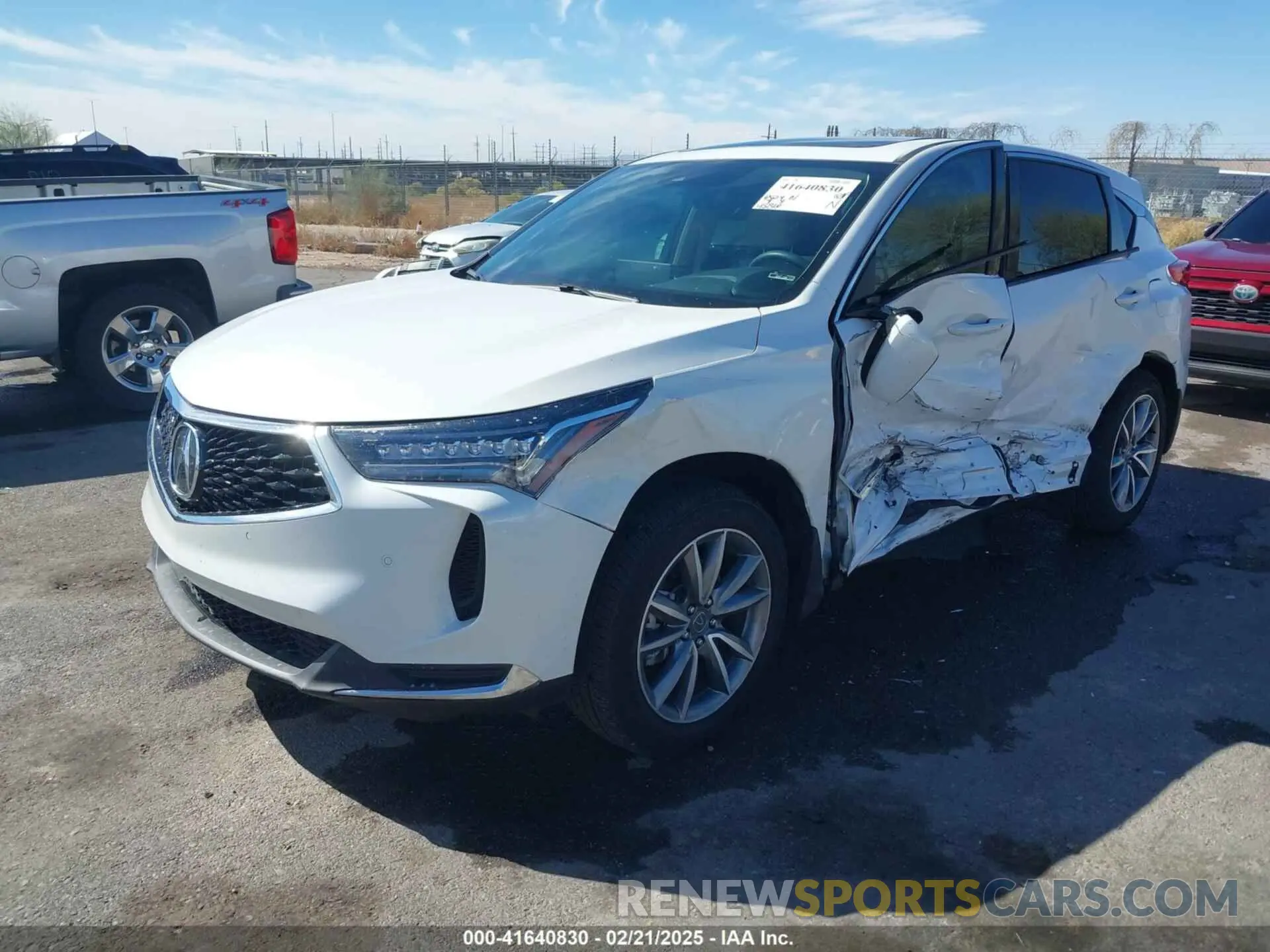2 Photograph of a damaged car 5J8TC2H54RL026193 ACURA RDX 2024