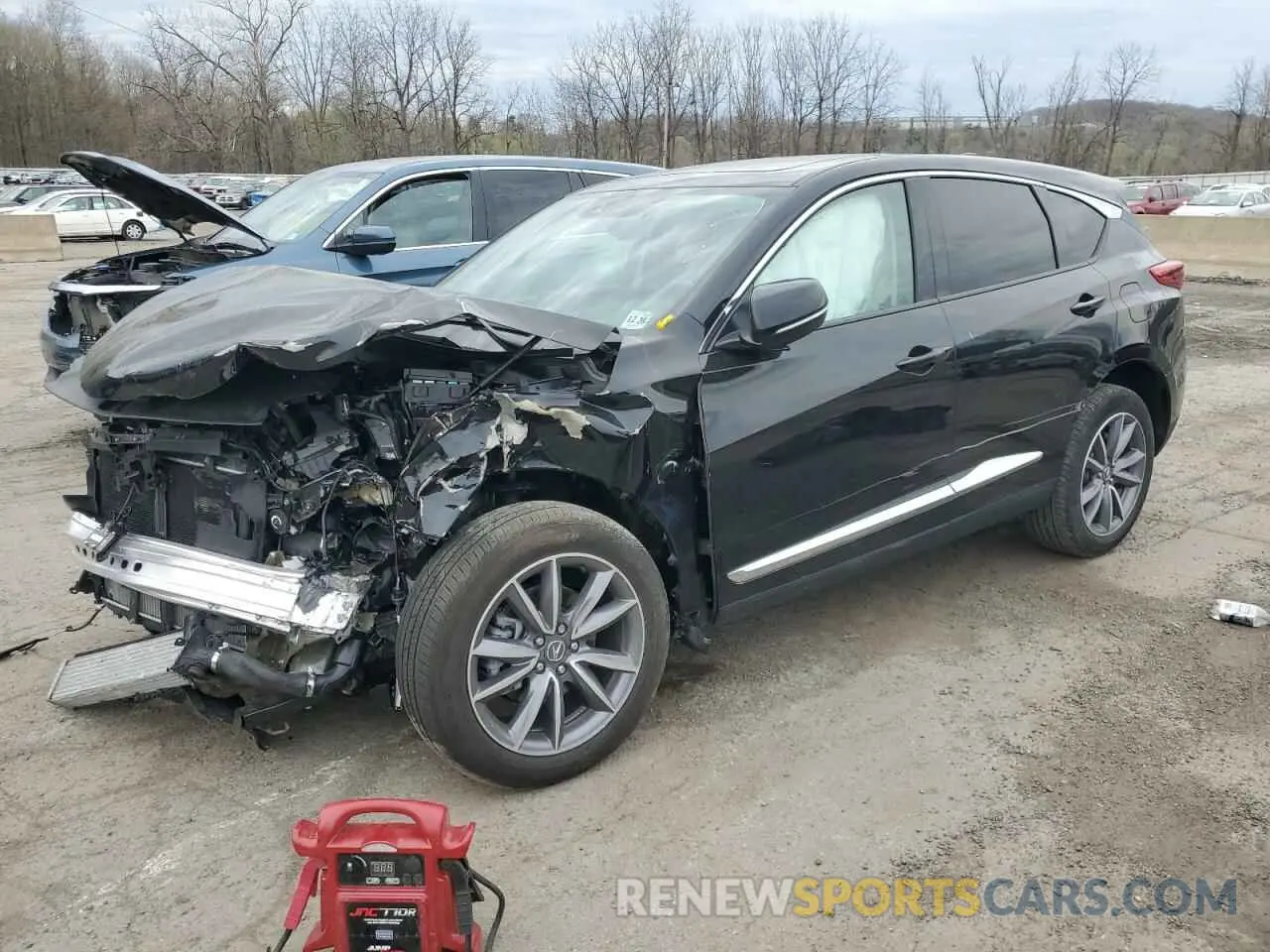 1 Photograph of a damaged car 5J8TC2H57RL006374 ACURA RDX 2024
