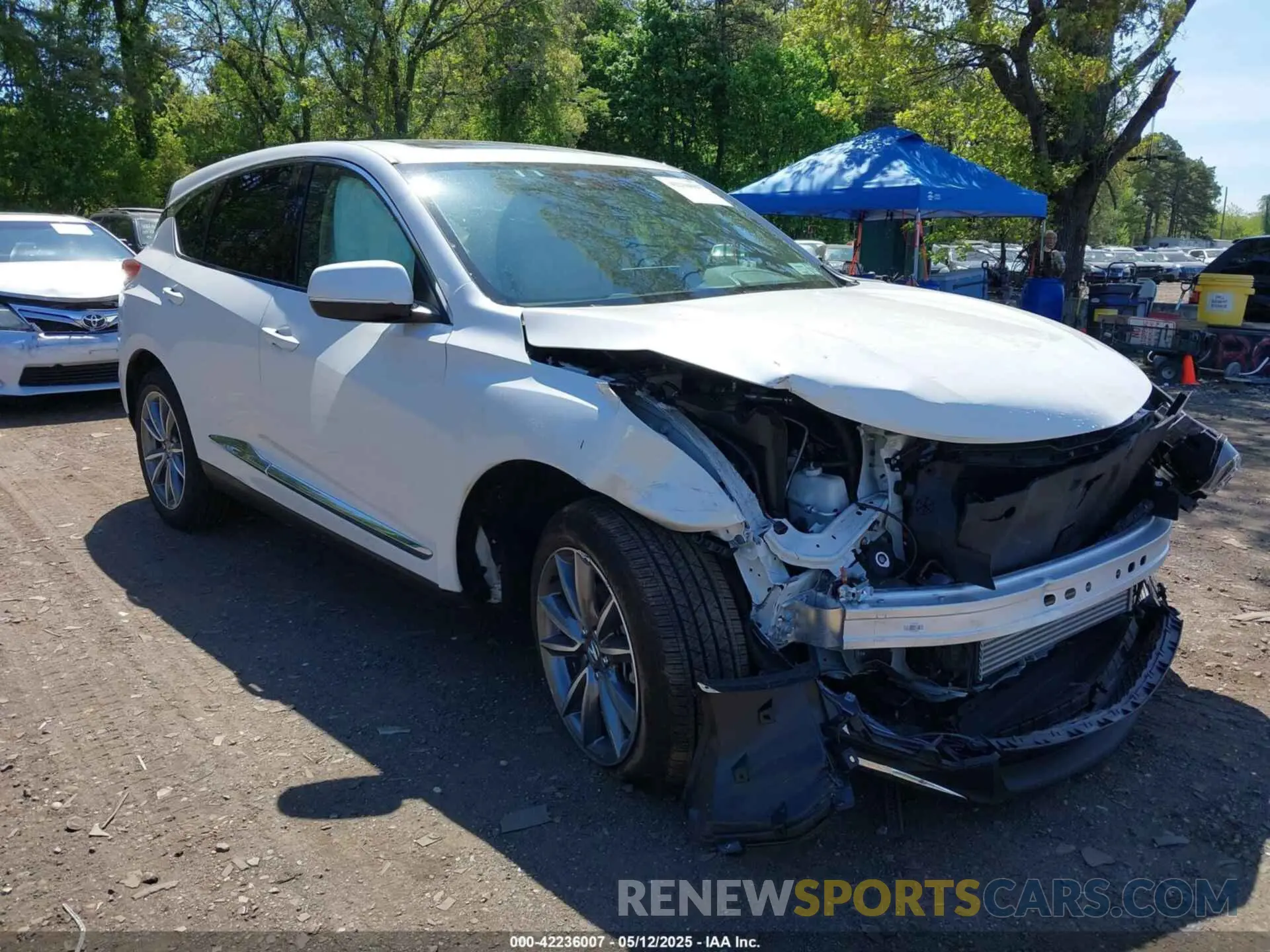 1 Photograph of a damaged car 5J8TC2H57RL017388 ACURA RDX 2024