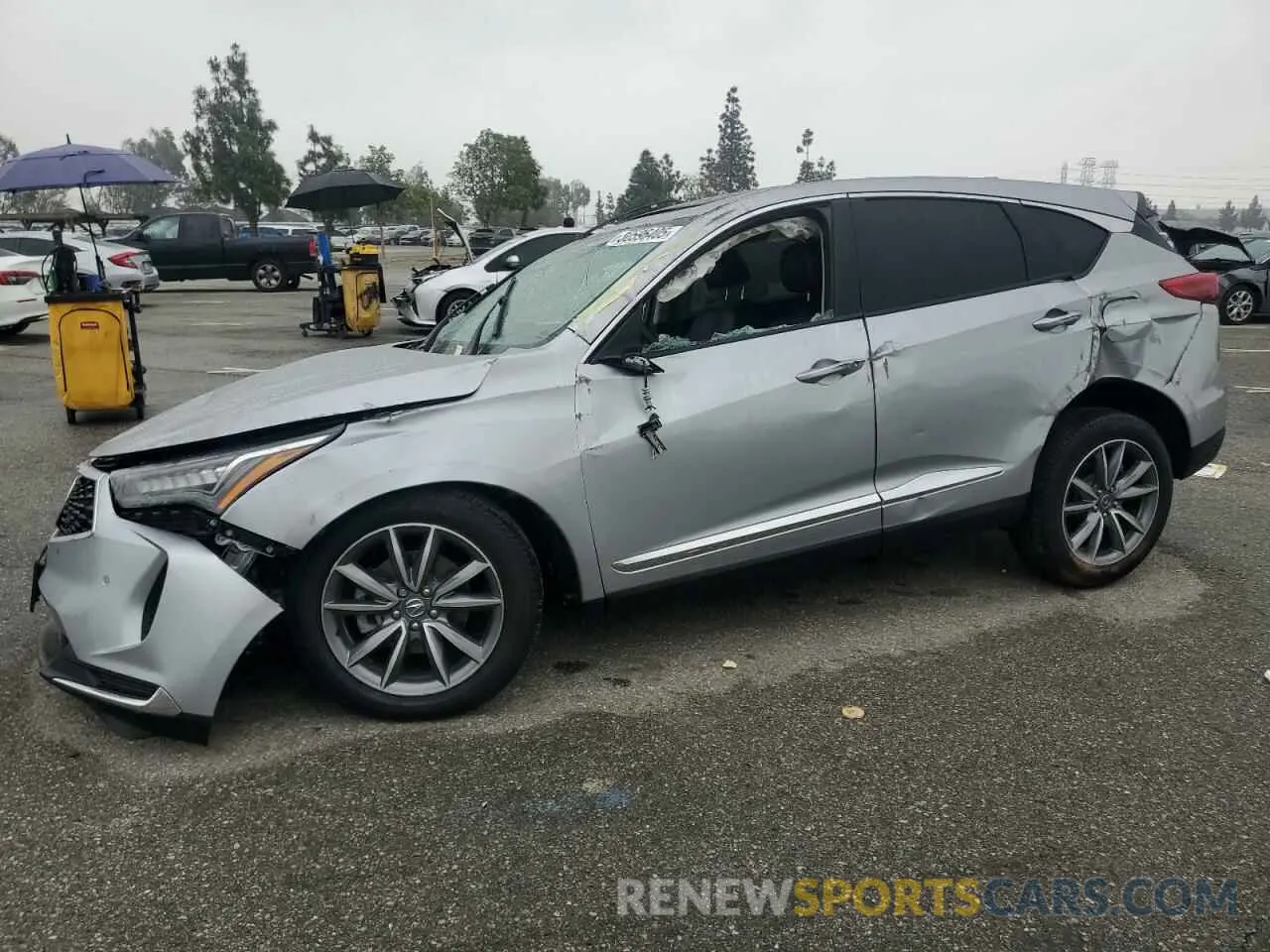 1 Photograph of a damaged car 5J8TC2H58RL009719 ACURA RDX 2024