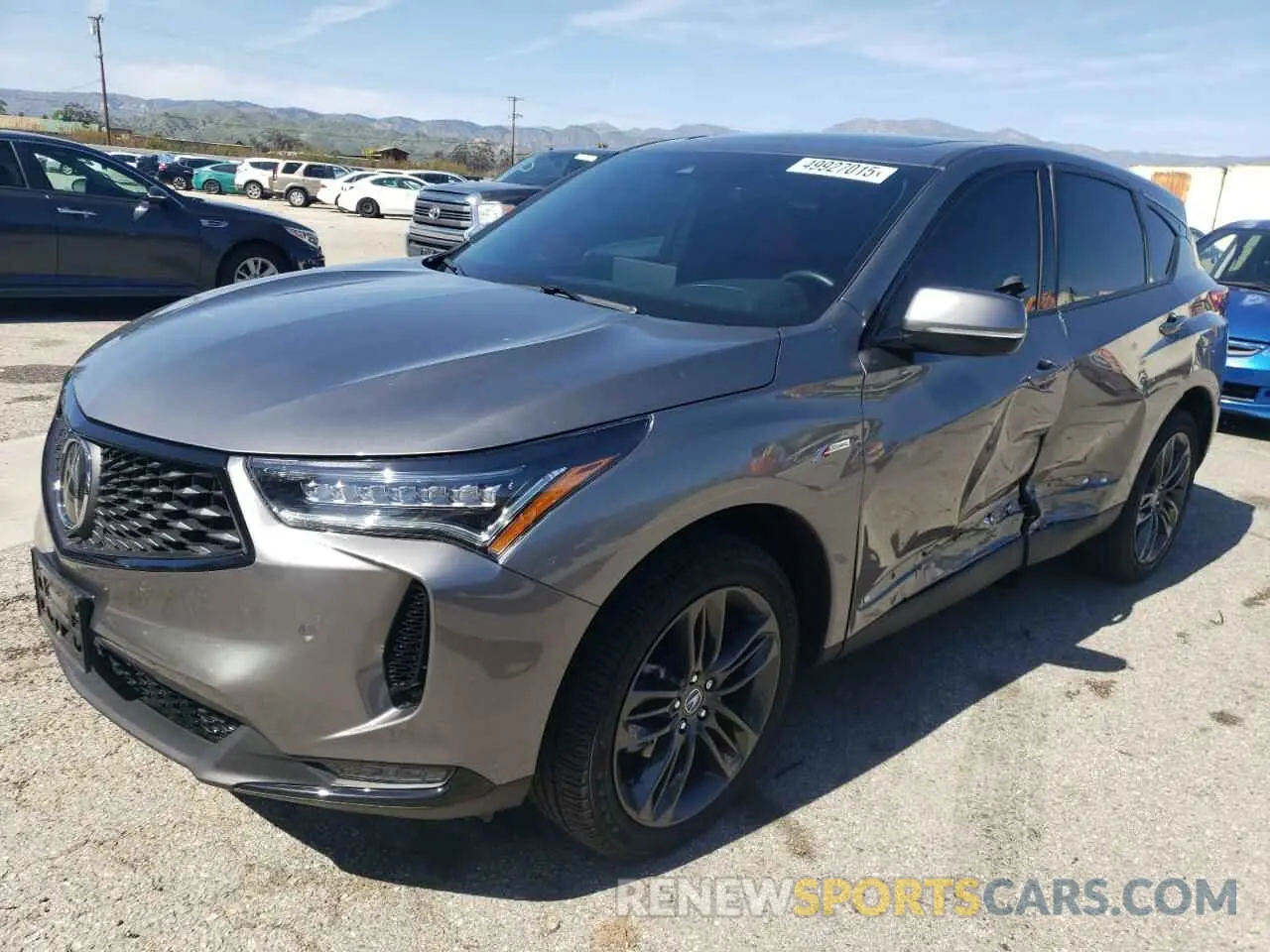 1 Photograph of a damaged car 5J8TC2H6XRL018981 ACURA RDX 2024