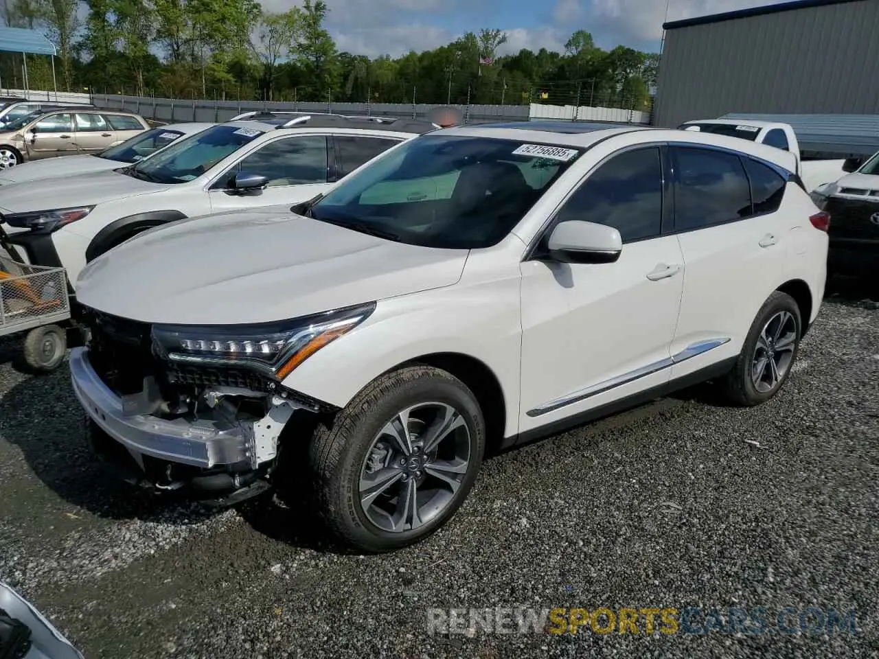 1 Photograph of a damaged car 5J8TC2H71RL014455 ACURA RDX 2024