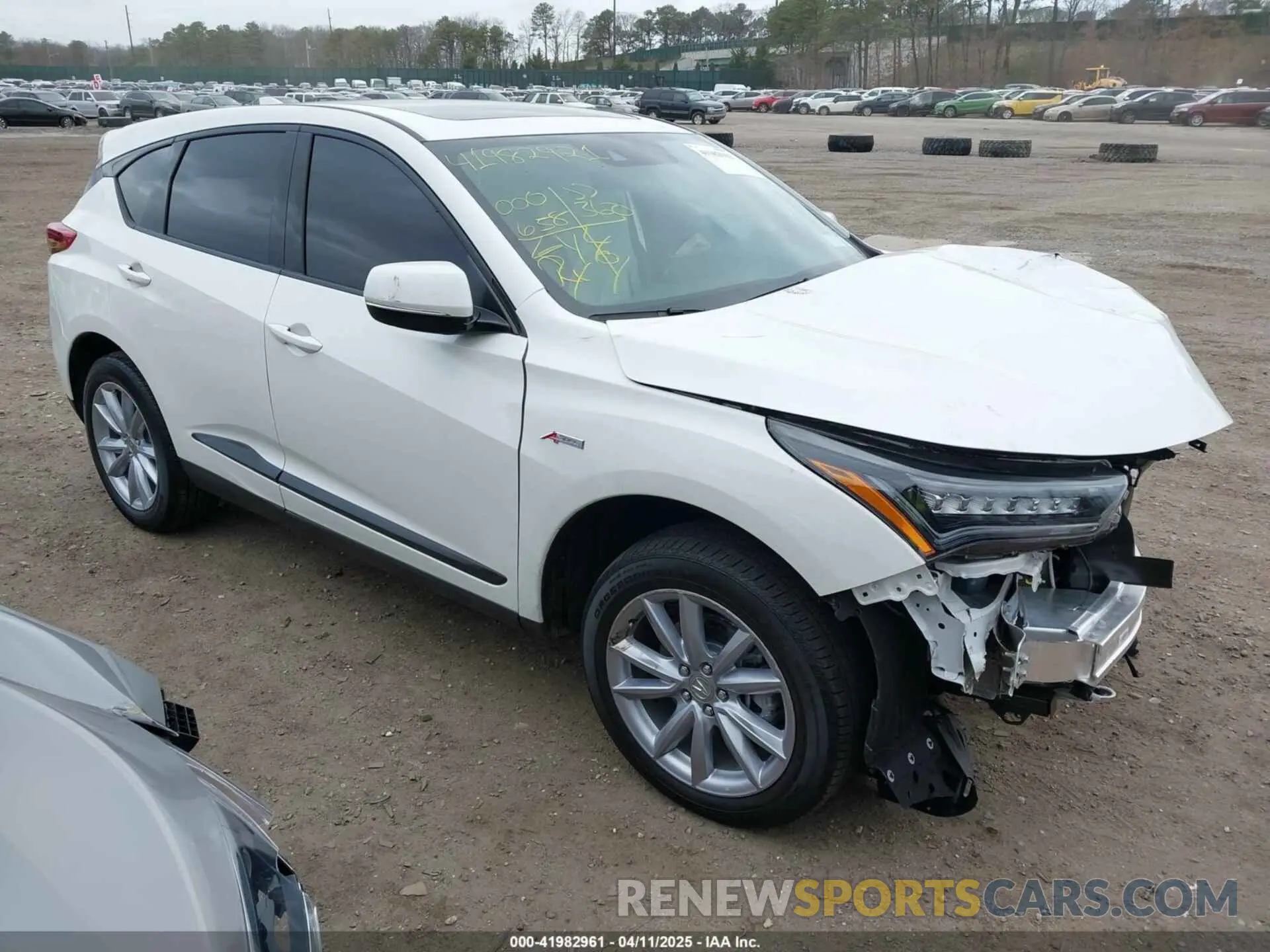 1 Photograph of a damaged car 5J8TC2H61SL002822 ACURA RDX 2025