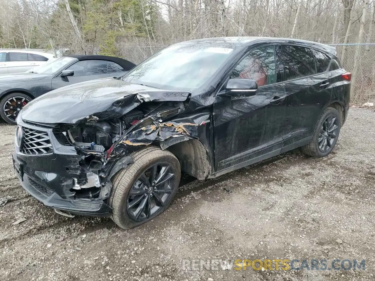 1 Photograph of a damaged car 5J8TC2H61SL800558 ACURA RDX 2025