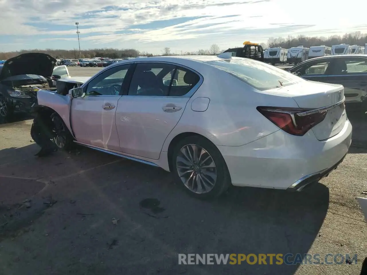 2 Photograph of a damaged car JH4KC1F52LC000494 ACURA RLX 2020