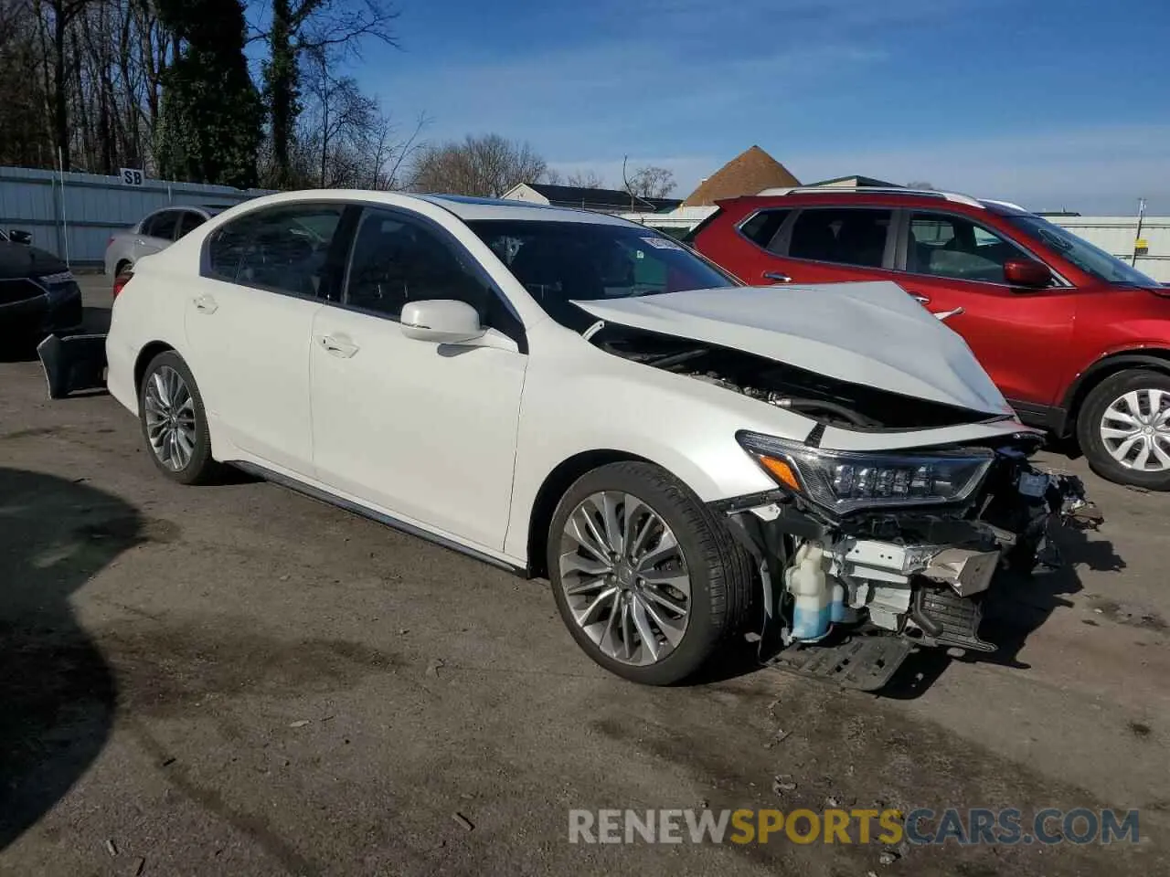4 Photograph of a damaged car JH4KC1F52LC000494 ACURA RLX 2020