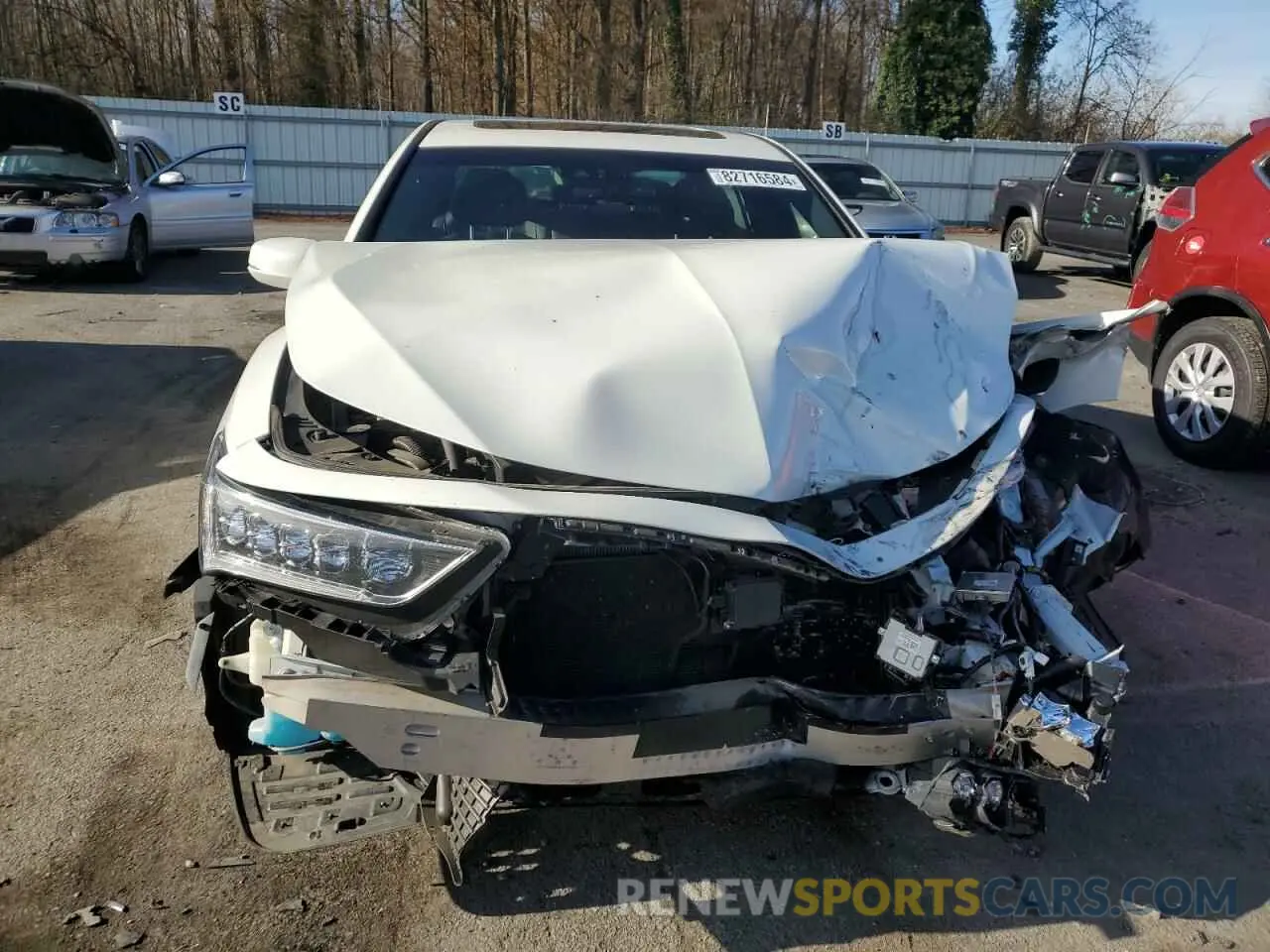 5 Photograph of a damaged car JH4KC1F52LC000494 ACURA RLX 2020